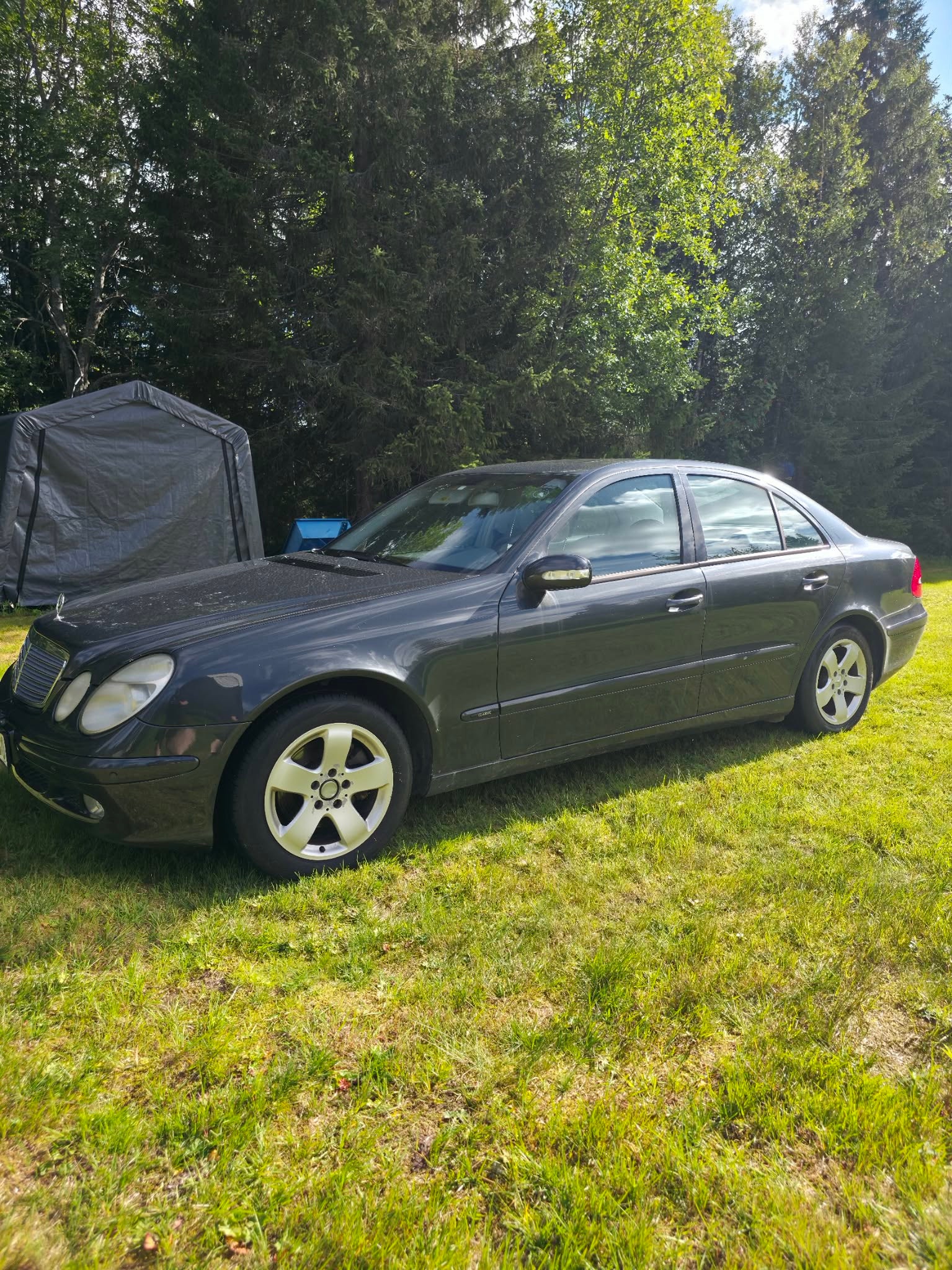 Mercedes-Benz E 200 Kompressor 5G-Tronic, 163hp, 2003