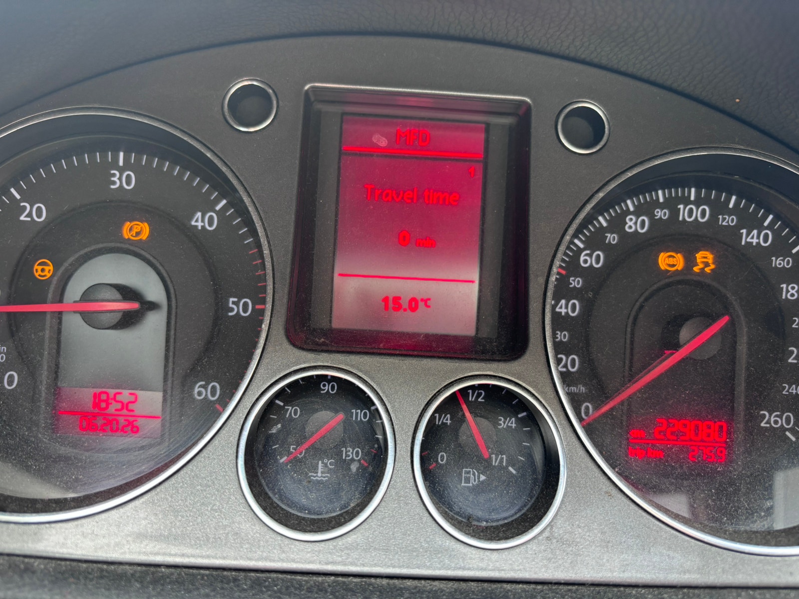 Volkswagen Passat Variant 1.9 TDI DPF Manual, 5-trins, 105ps, 2008