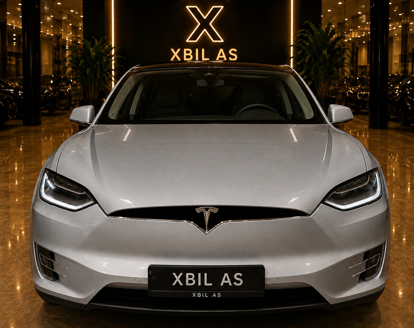 Tesla Model X 100D, 423hp, 2018