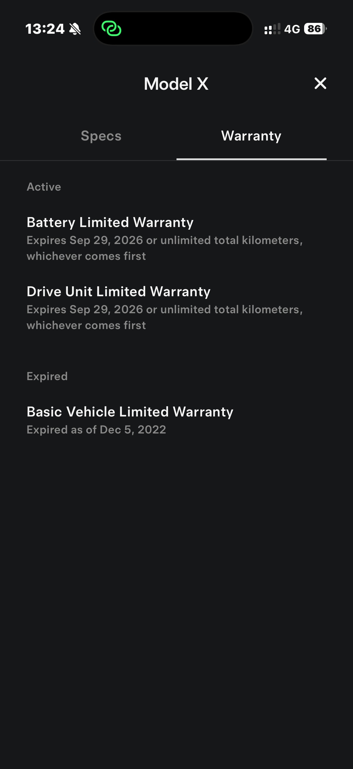 Tesla Model X 100D, 423hp, 2018