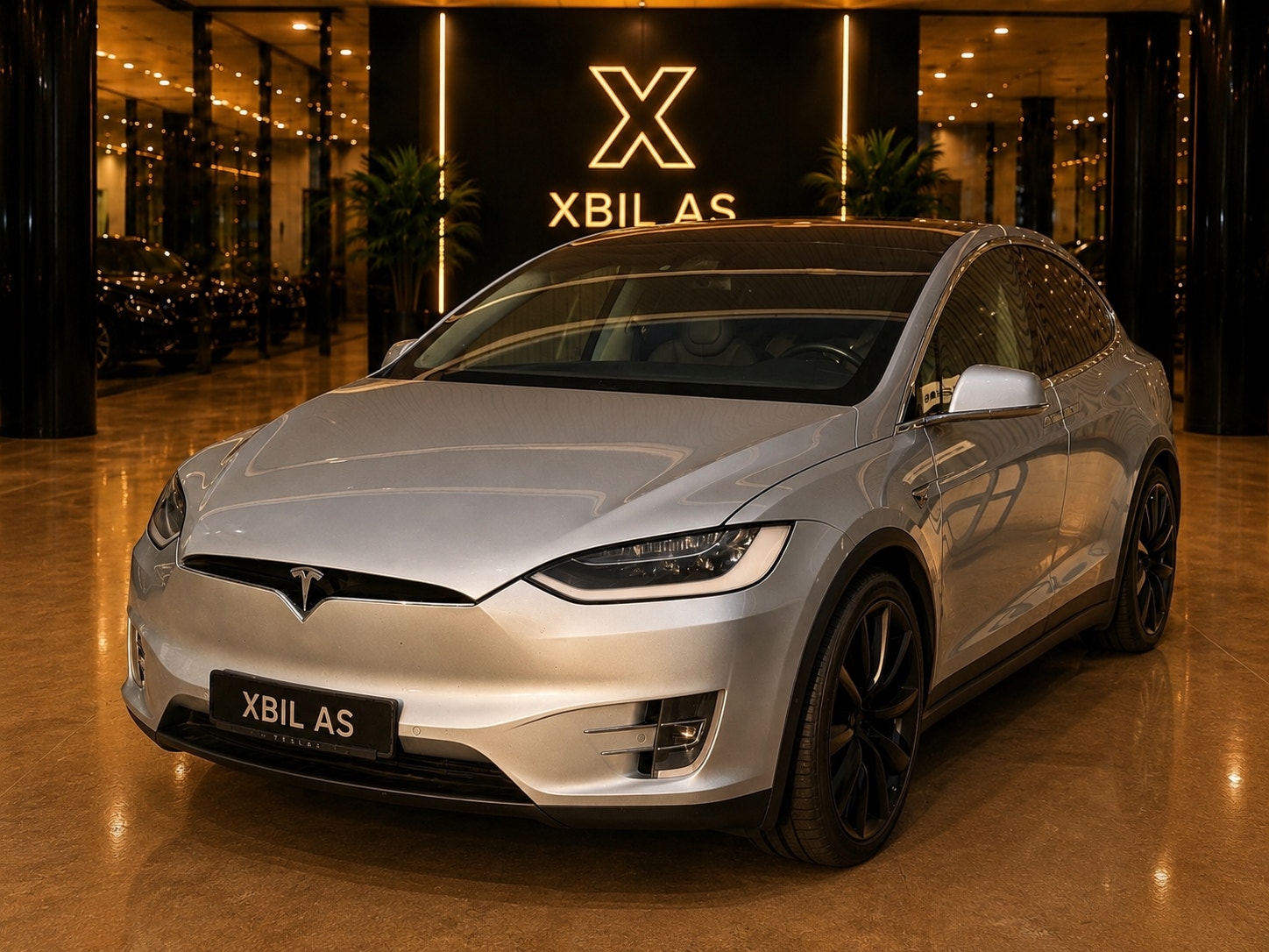 Tesla Model X 100D, 423hp, 2018