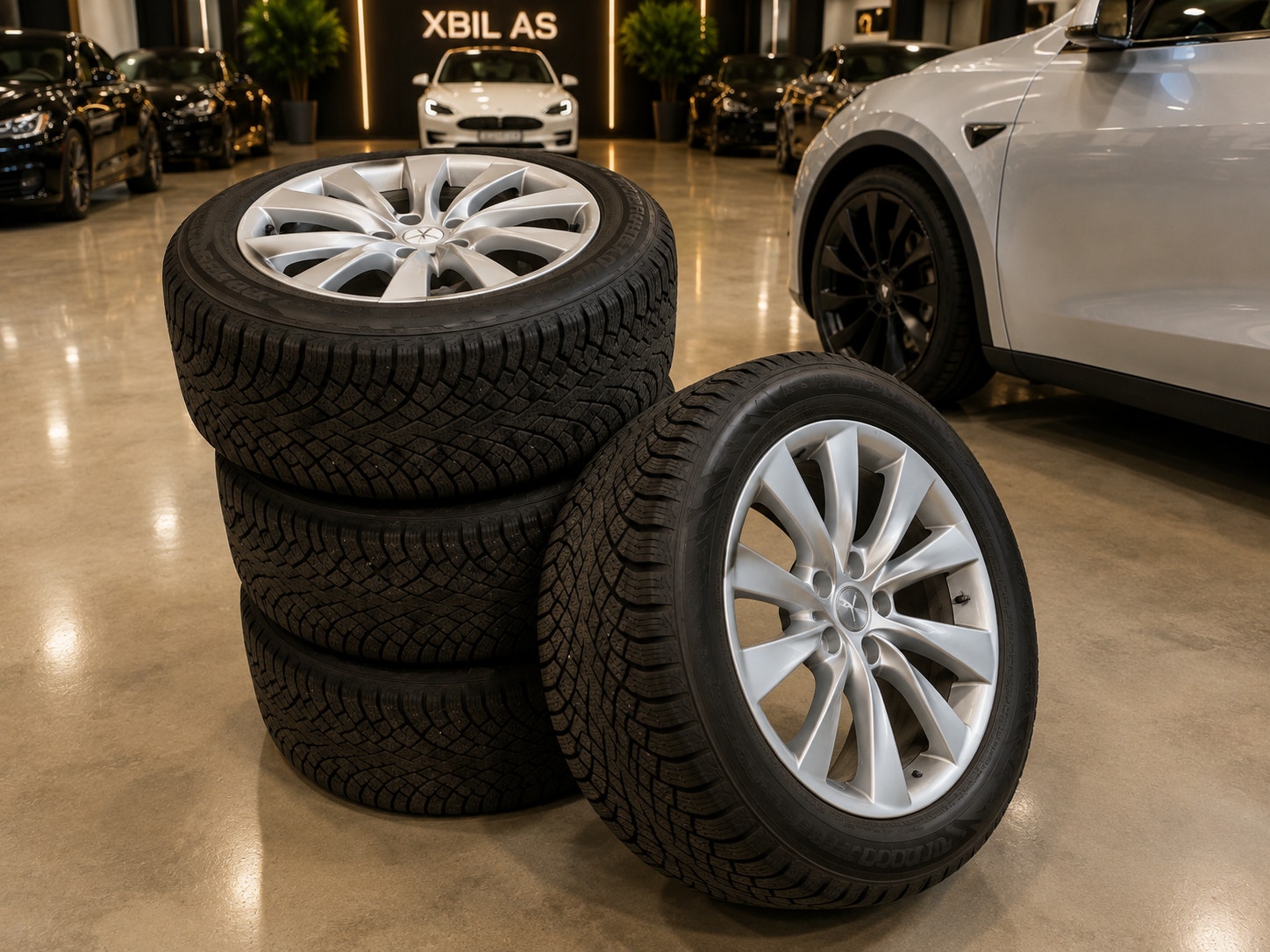 Tesla Model X 100D, 423hp, 2018
