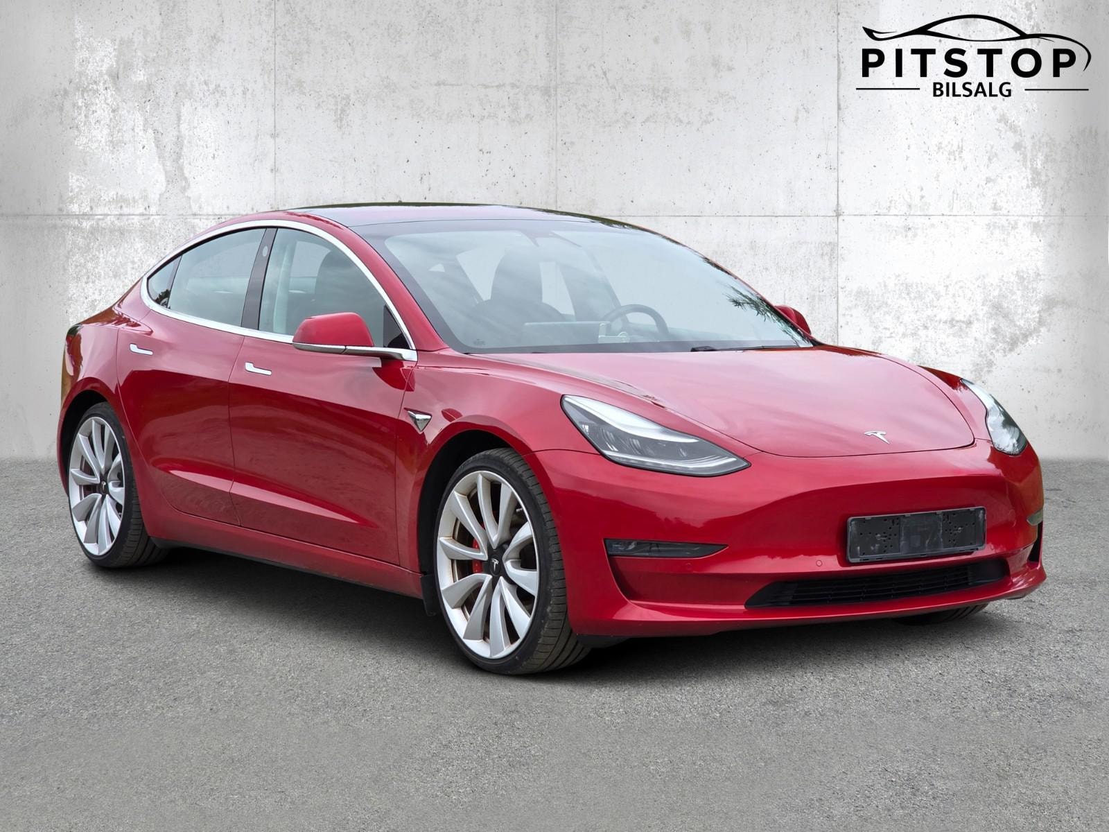 Tesla Model 3 Performance, 513hk, 2019