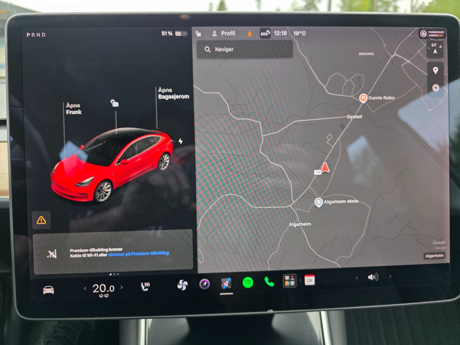 Tesla Model 3 Performance, 513hk, 2019