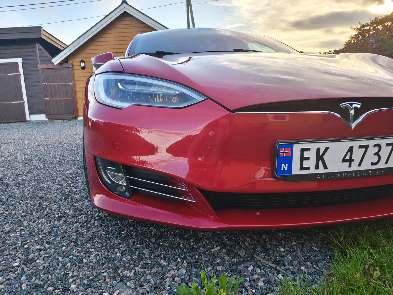 Tesla Model S 75D, 525ps, 2017