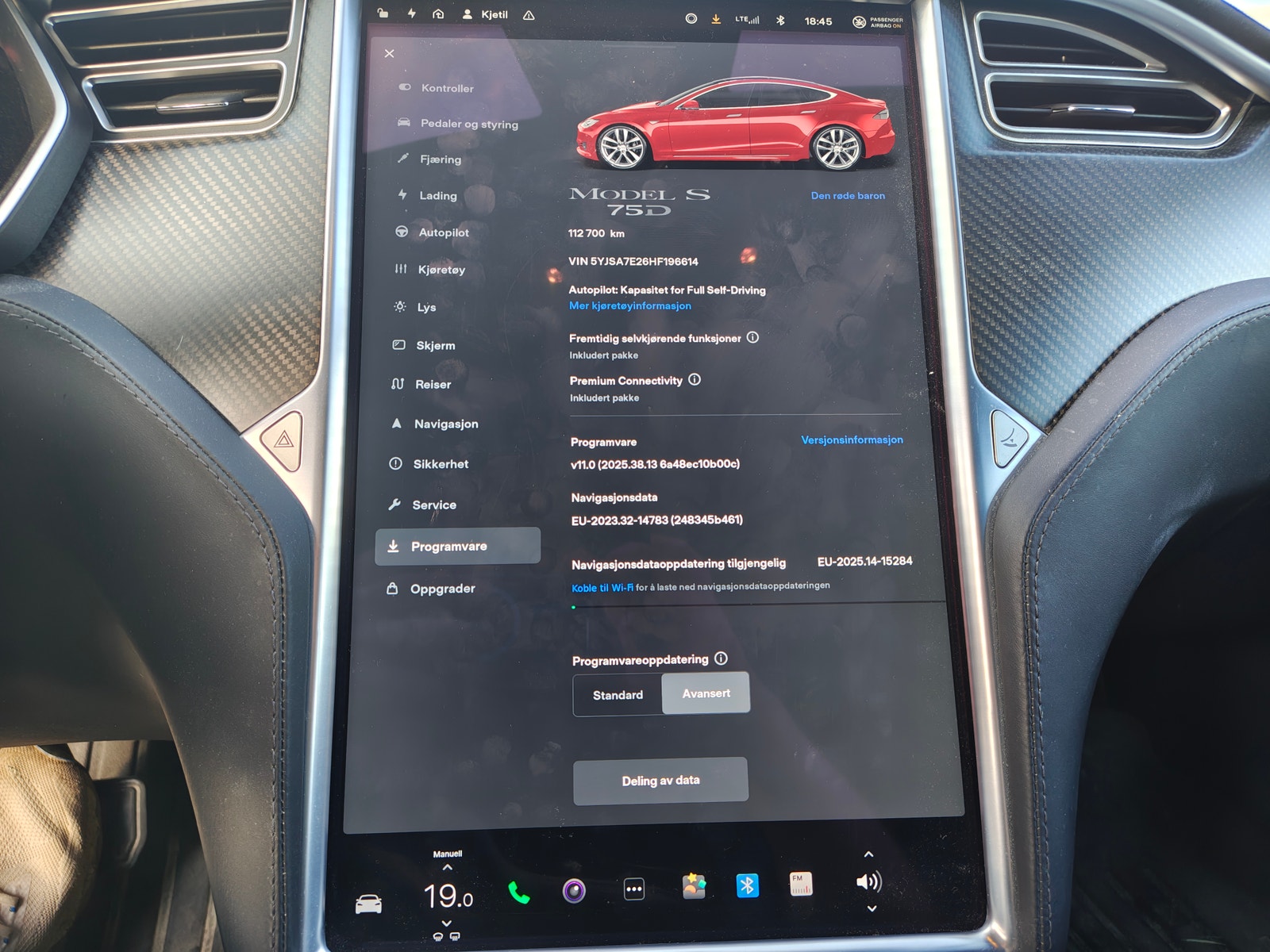 Tesla Model S 75D, 525ps, 2017