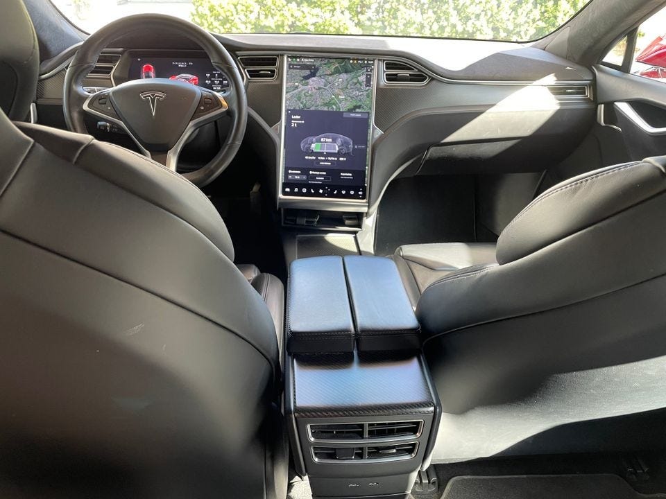 Tesla Model S 75D, 525ps, 2017