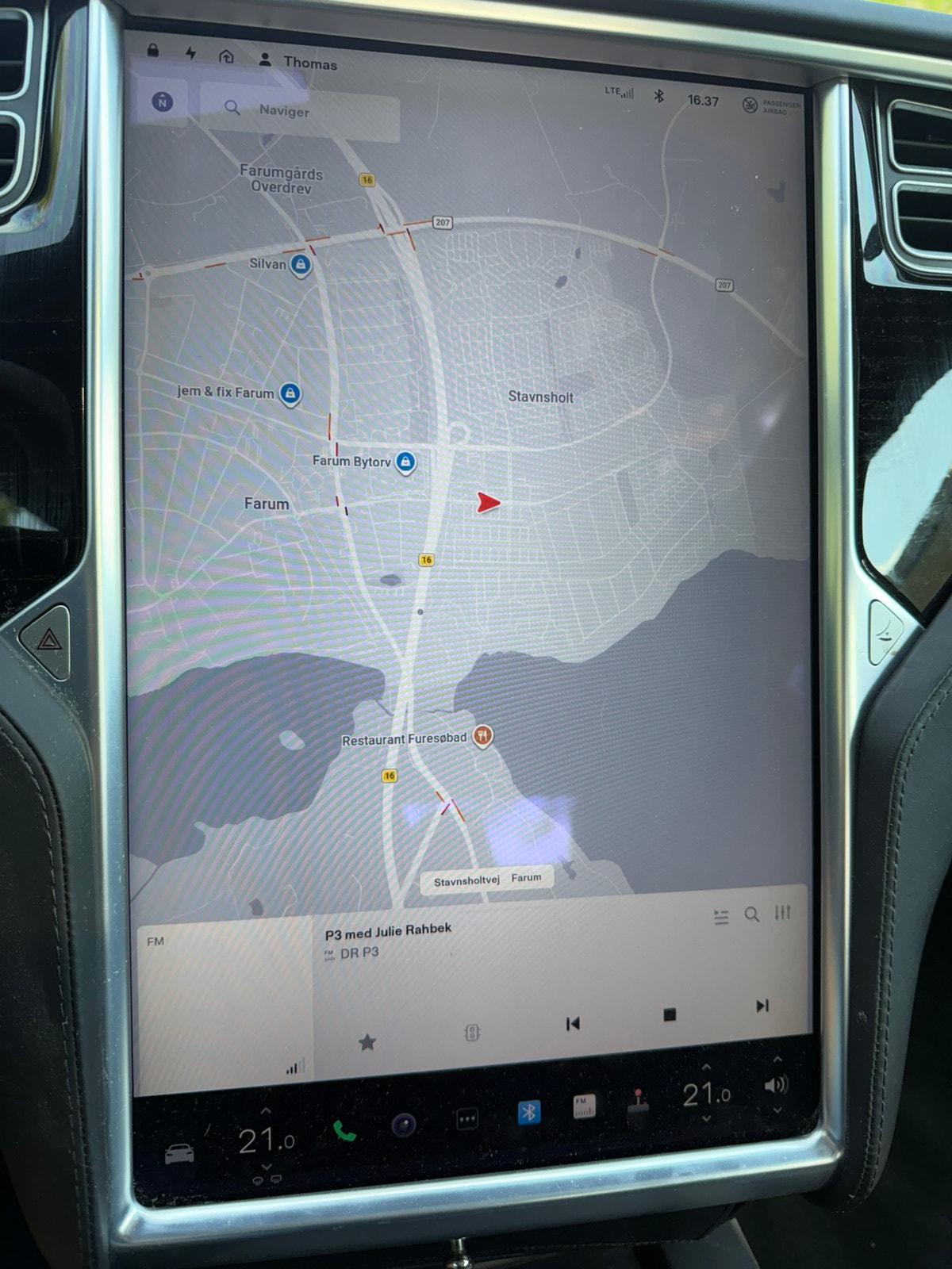 Tesla Model S 75D, 525hp, 2017