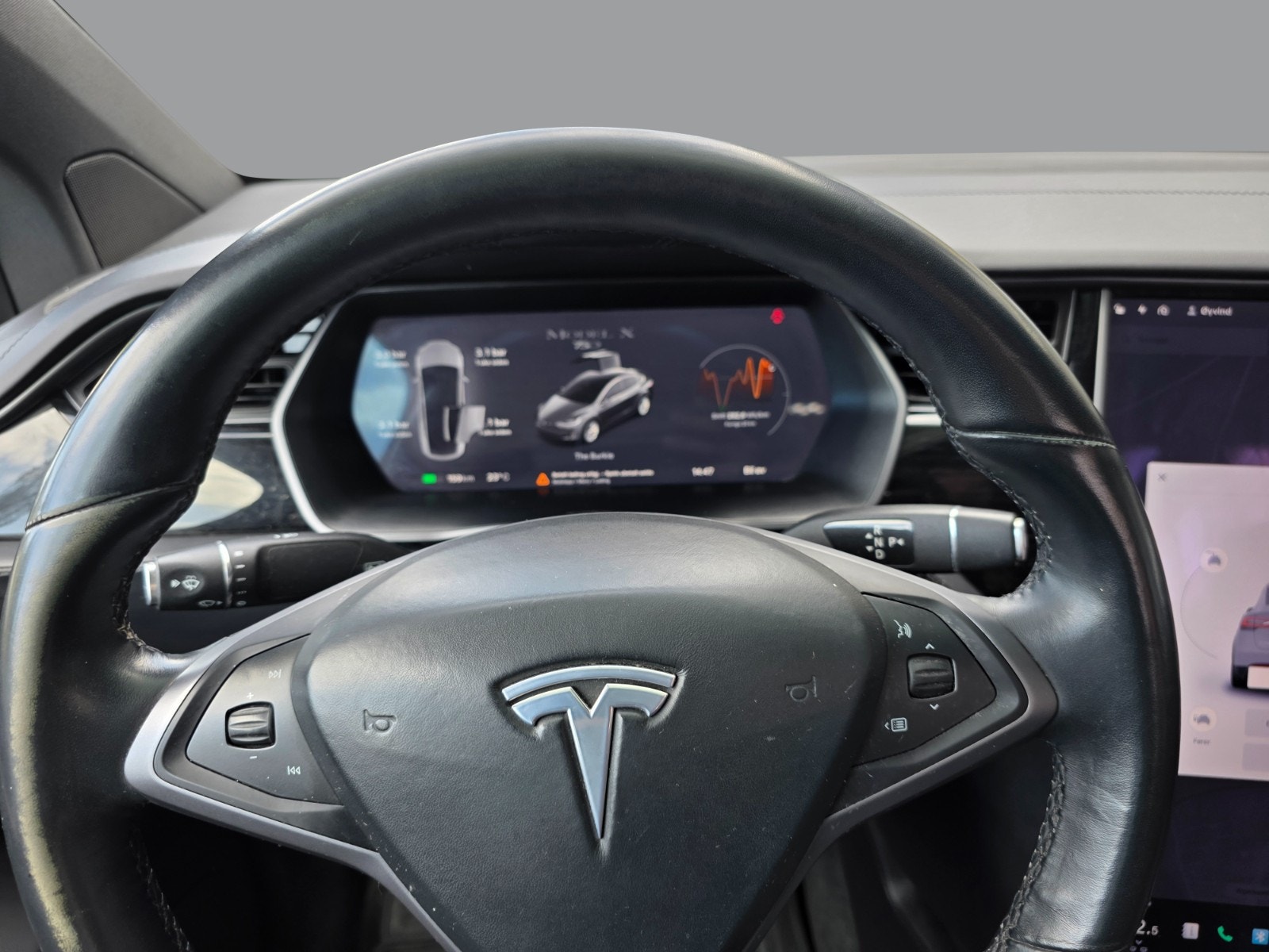Tesla Model X 75D, 525ps, 2018