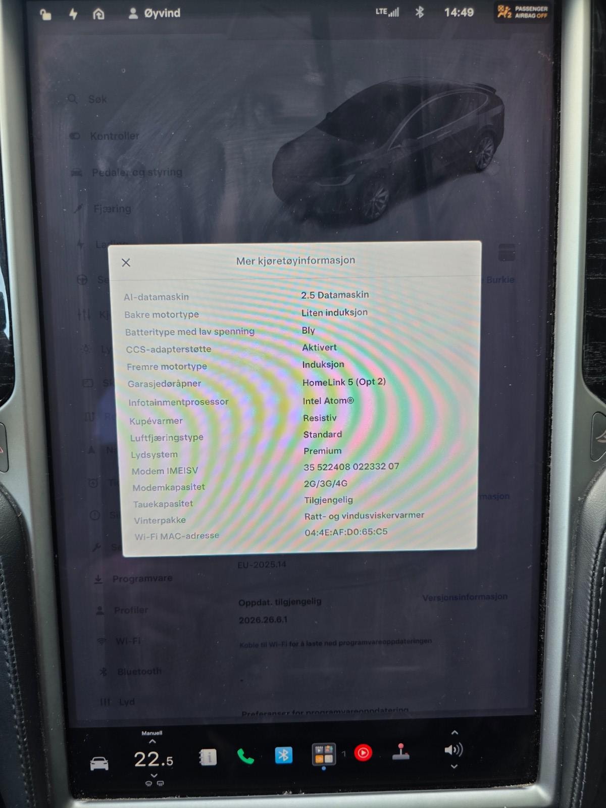 Tesla Model X 75D, 525ps, 2018
