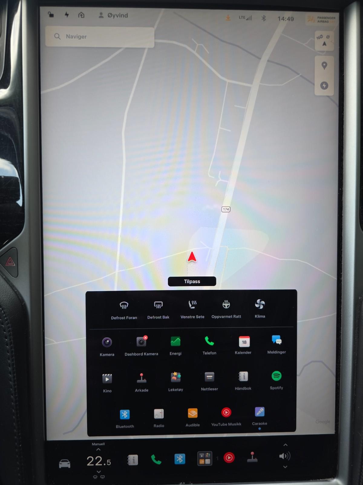 Tesla Model X 75D, 525ps, 2018