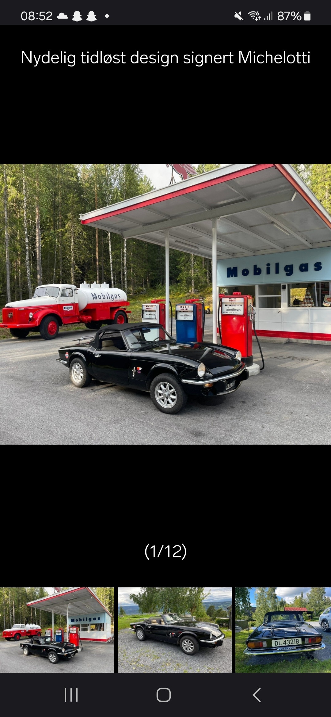 Triumph Spitfire 1.5 Manual, 72hp, 1975