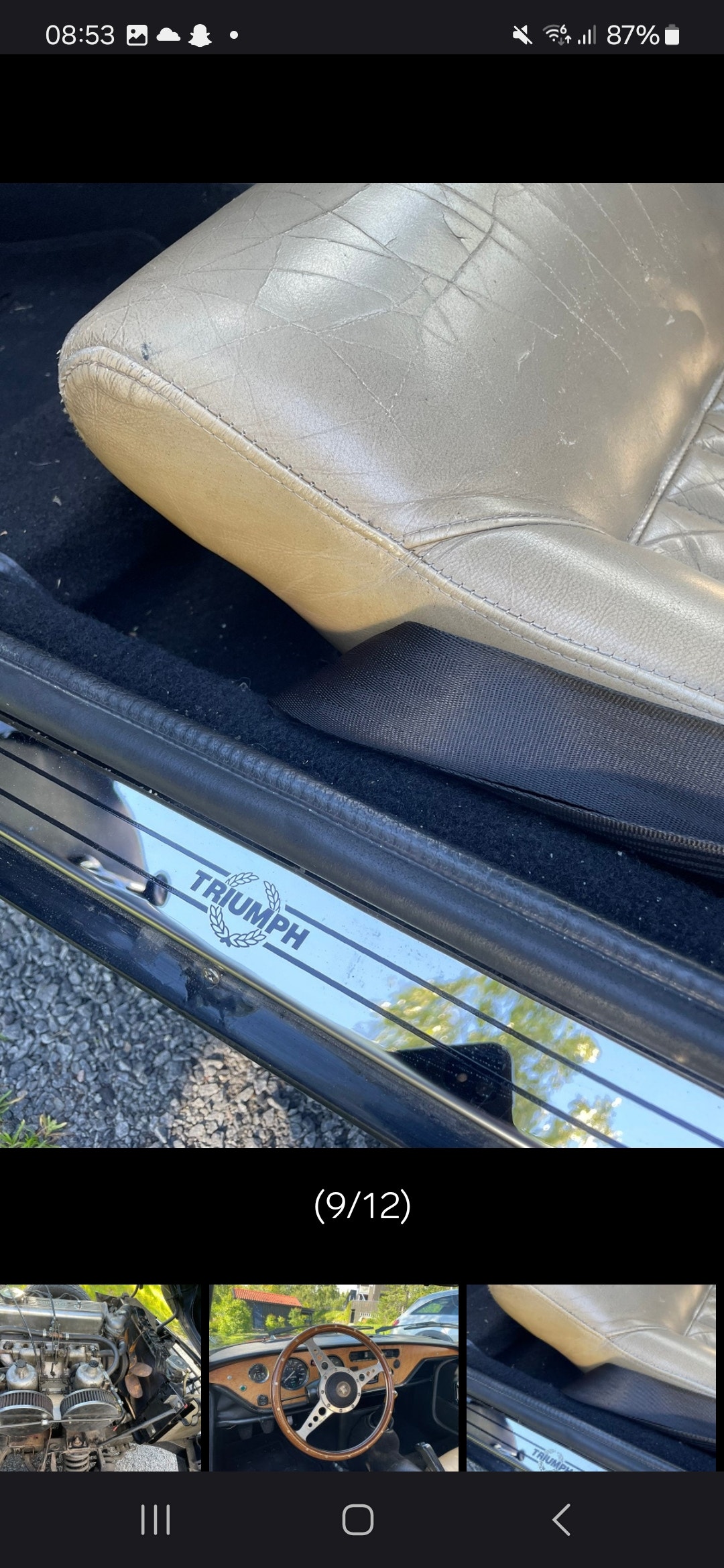 Triumph Spitfire 1.5 Manual, 72hp, 1975