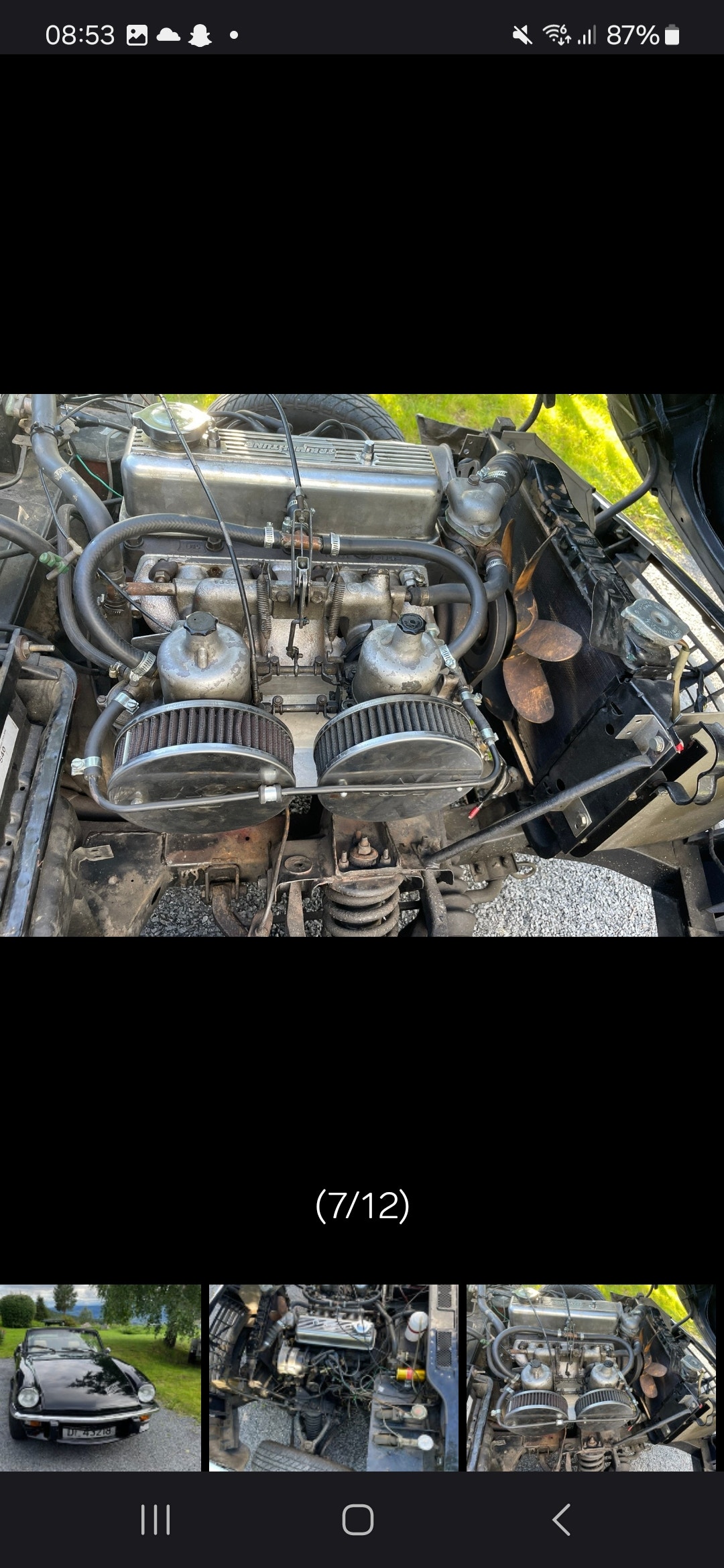 Triumph Spitfire 1.5 Manual, 72hp, 1975
