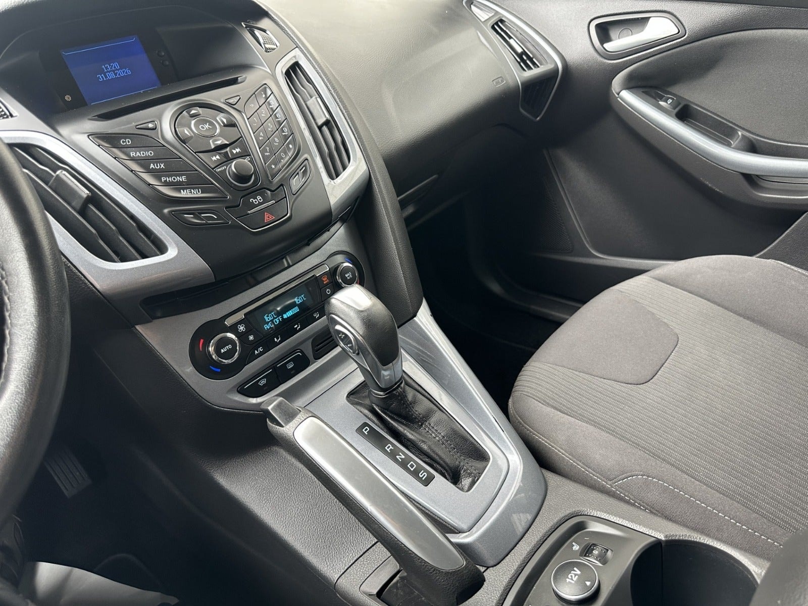 Ford Focus 1.6 Ti-VCT Powershift 6, 6-trins, 125ps, 2012