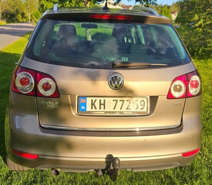 Volkswagen Golf Plus 1.6 TDI DPF DSG sekvensiell, 7-trinn, 105hk, 2012