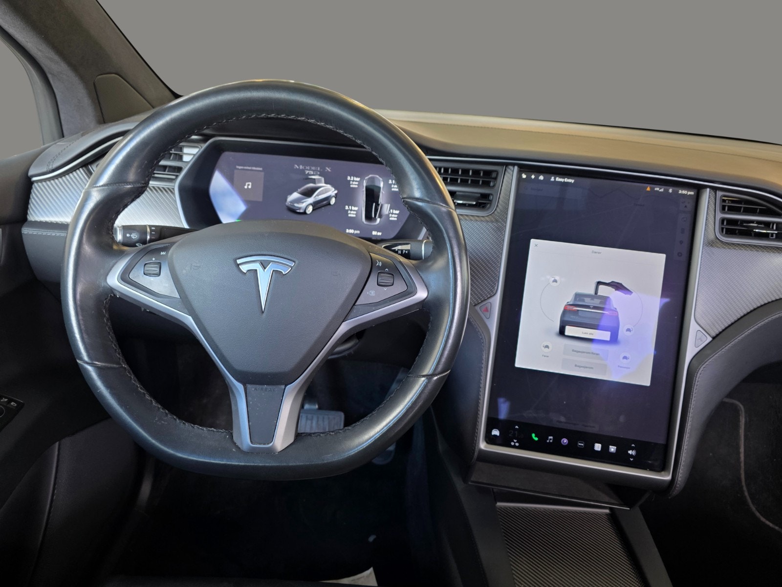 Tesla Model X 75D, 525ps, 2018