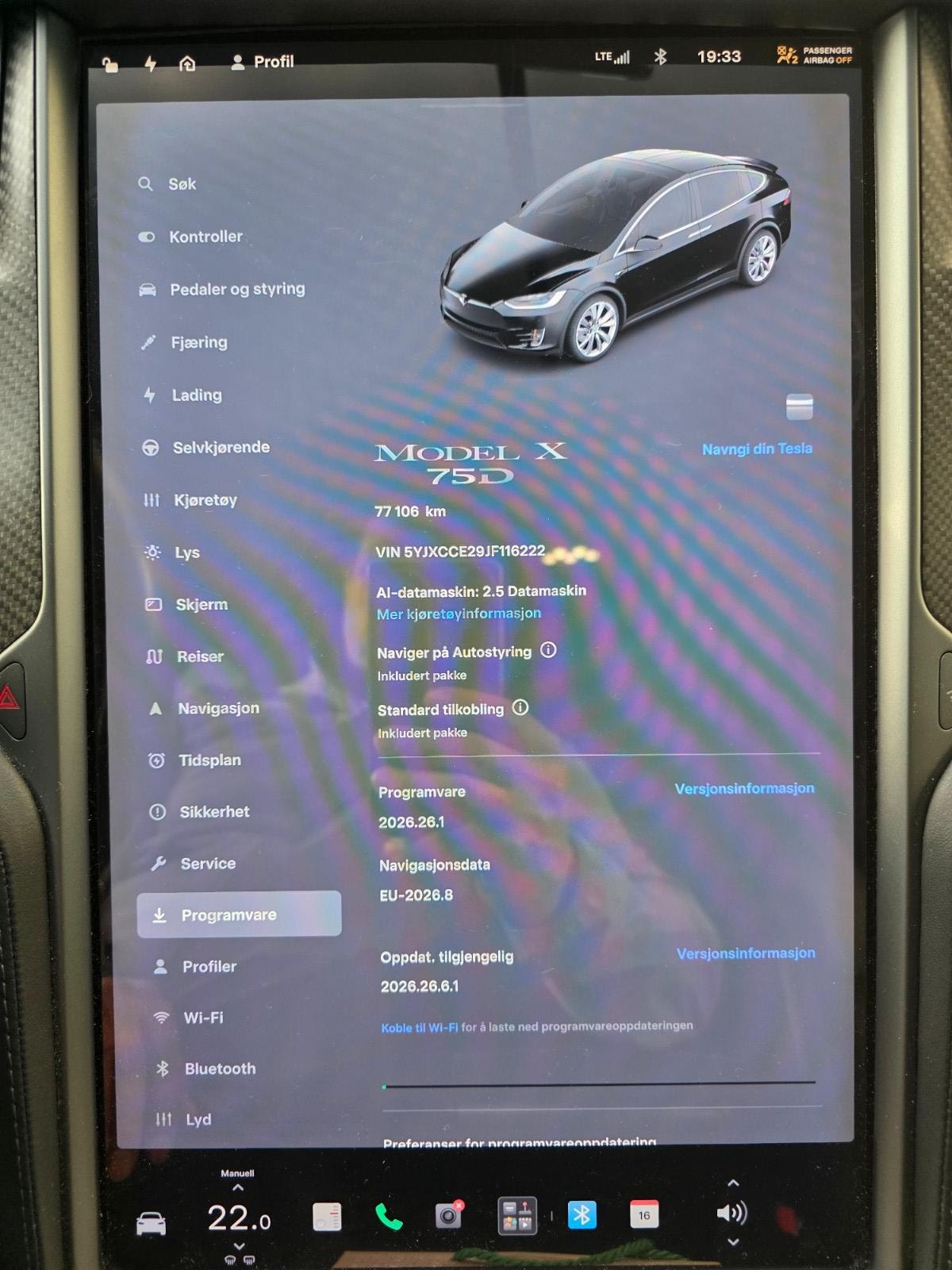 Tesla Model X 75D, 525ps, 2018