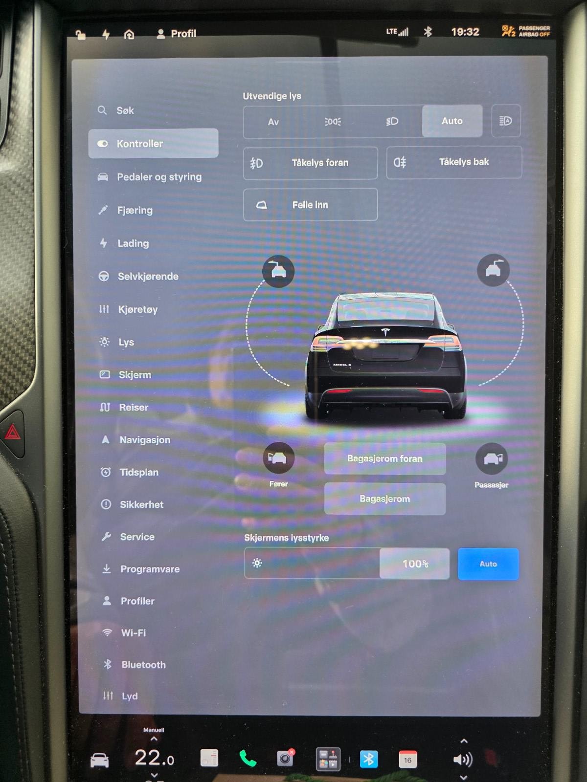 Tesla Model X 75D, 525ps, 2018