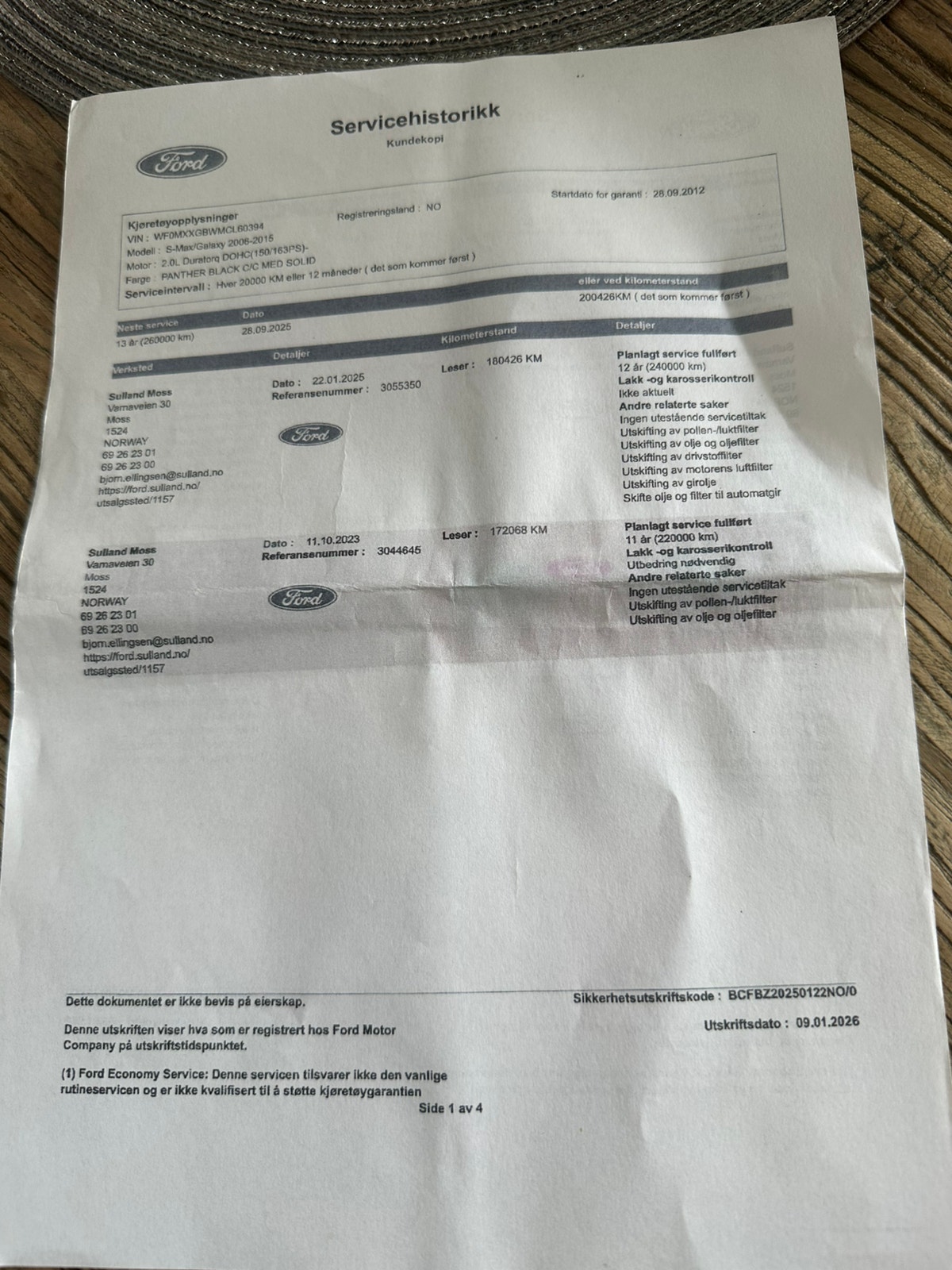 Ford Galaxy 2.0 TDCi Powershift, 163hp, 2012