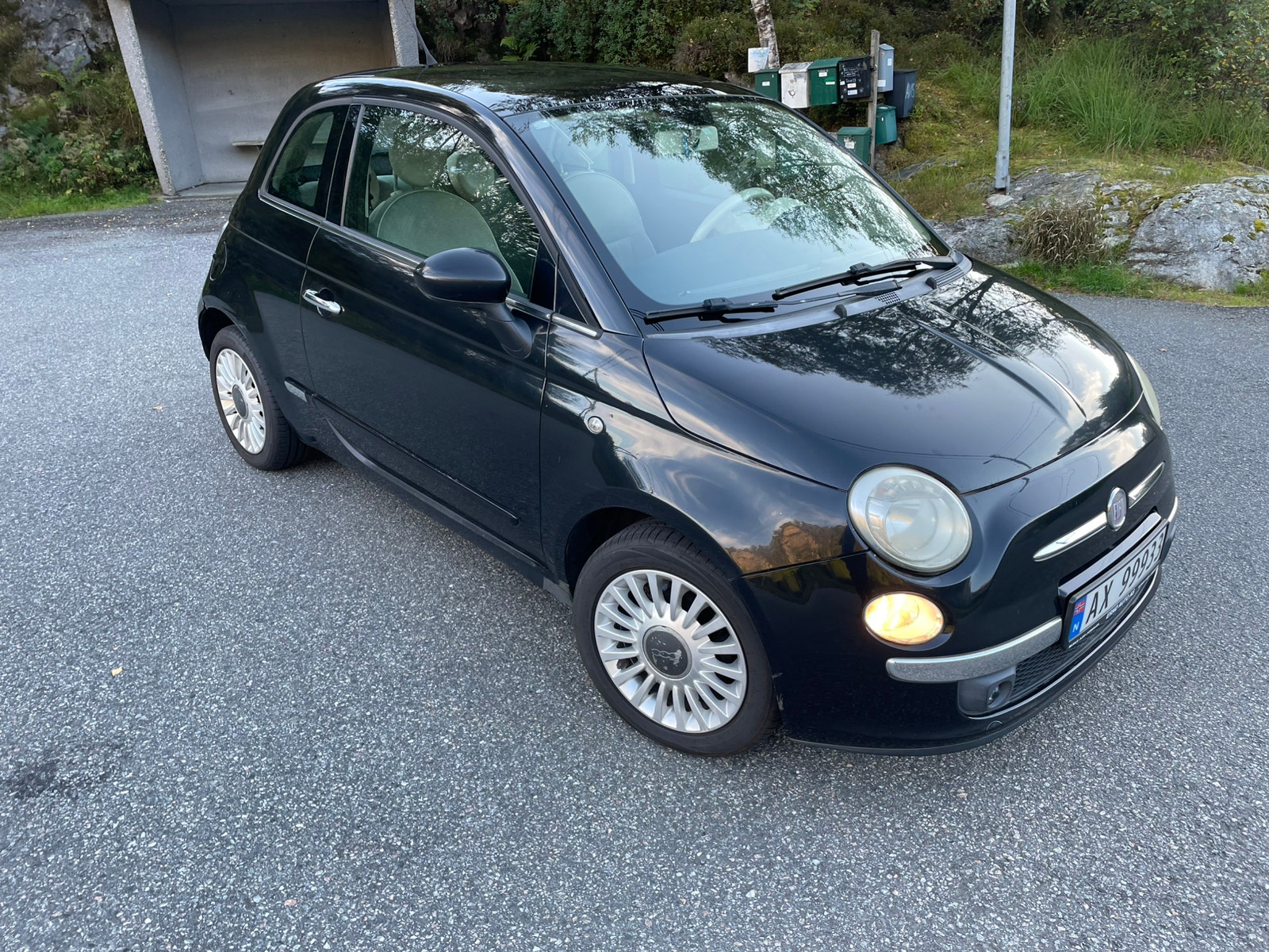 Fiat 500 1.3 16V MultiJet Manuell, 75hk, 2009