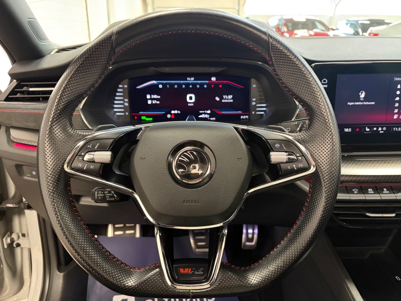 Škoda Octavia Combi RS iV DSG sekvensiell, 6-trinn, 245hk, 2021