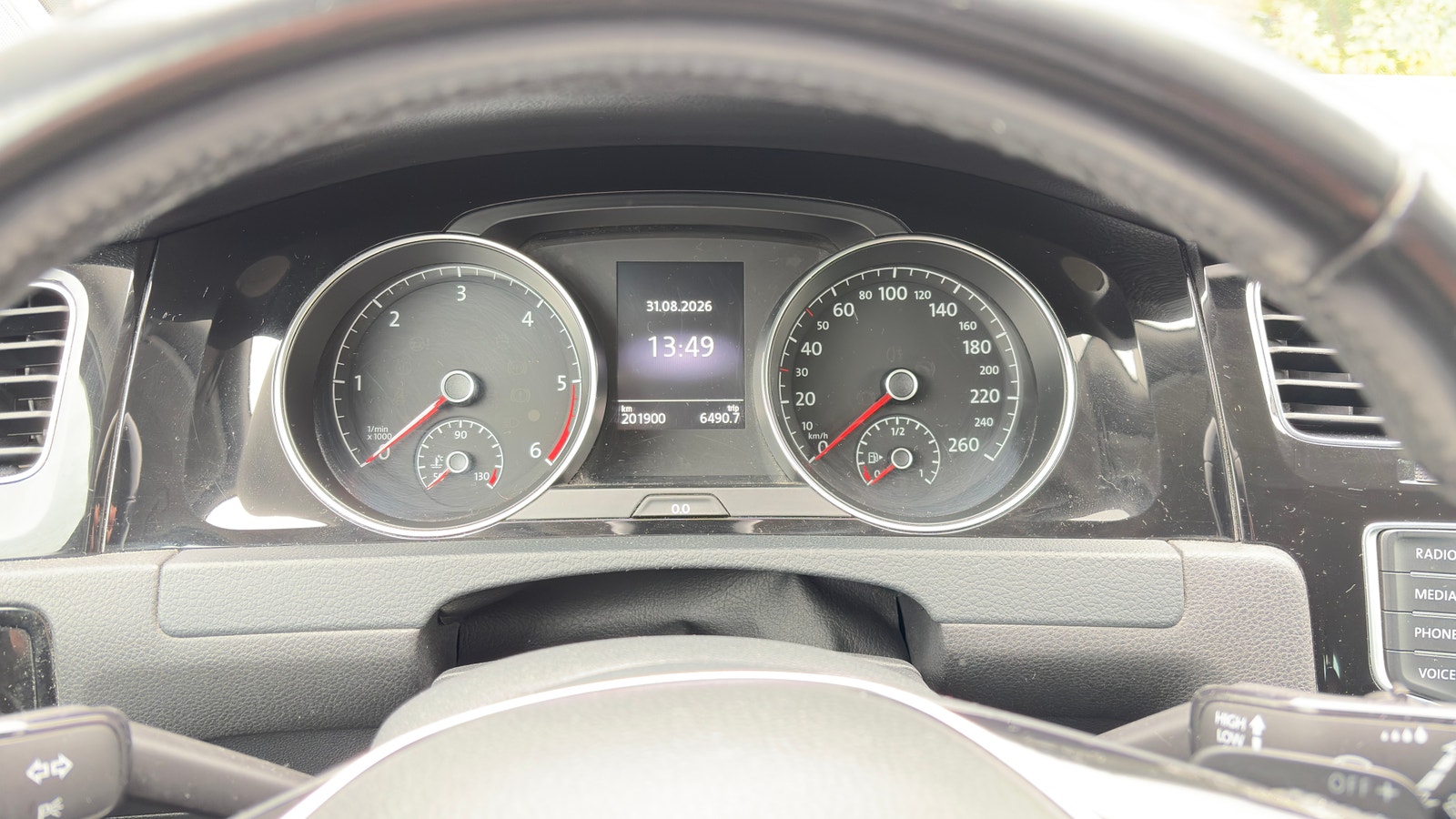 Volkswagen Golf Variant 1.6 TDI DPF BMT DSG Sequential, 7-trins, 105ps, 2014