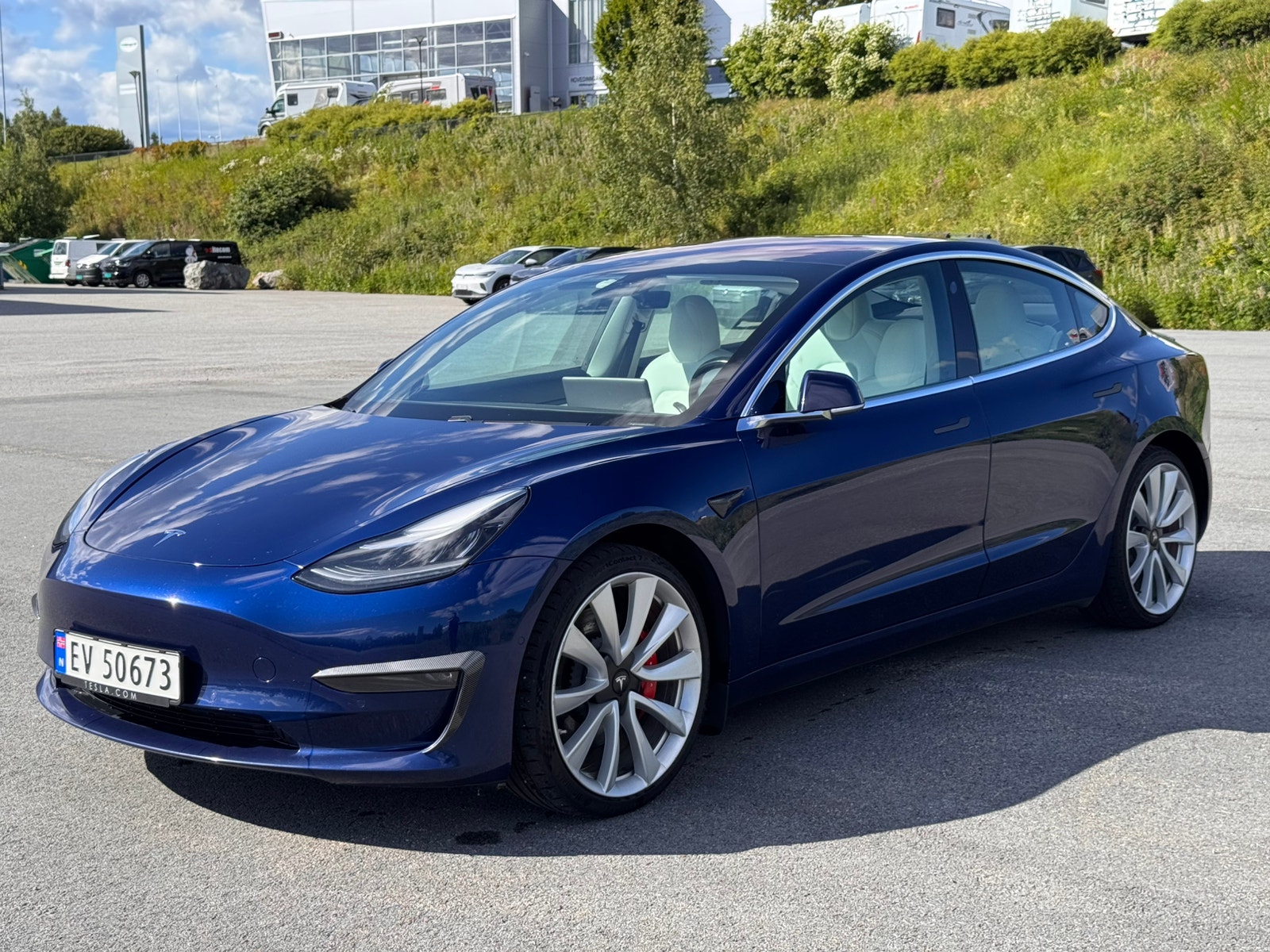 Tesla Model 3 Performance, 513hk, 2019