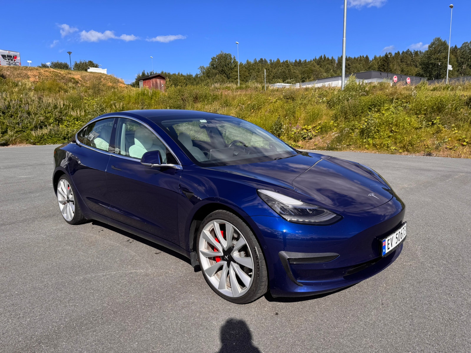 Tesla Model 3 Performance, 513hk, 2019