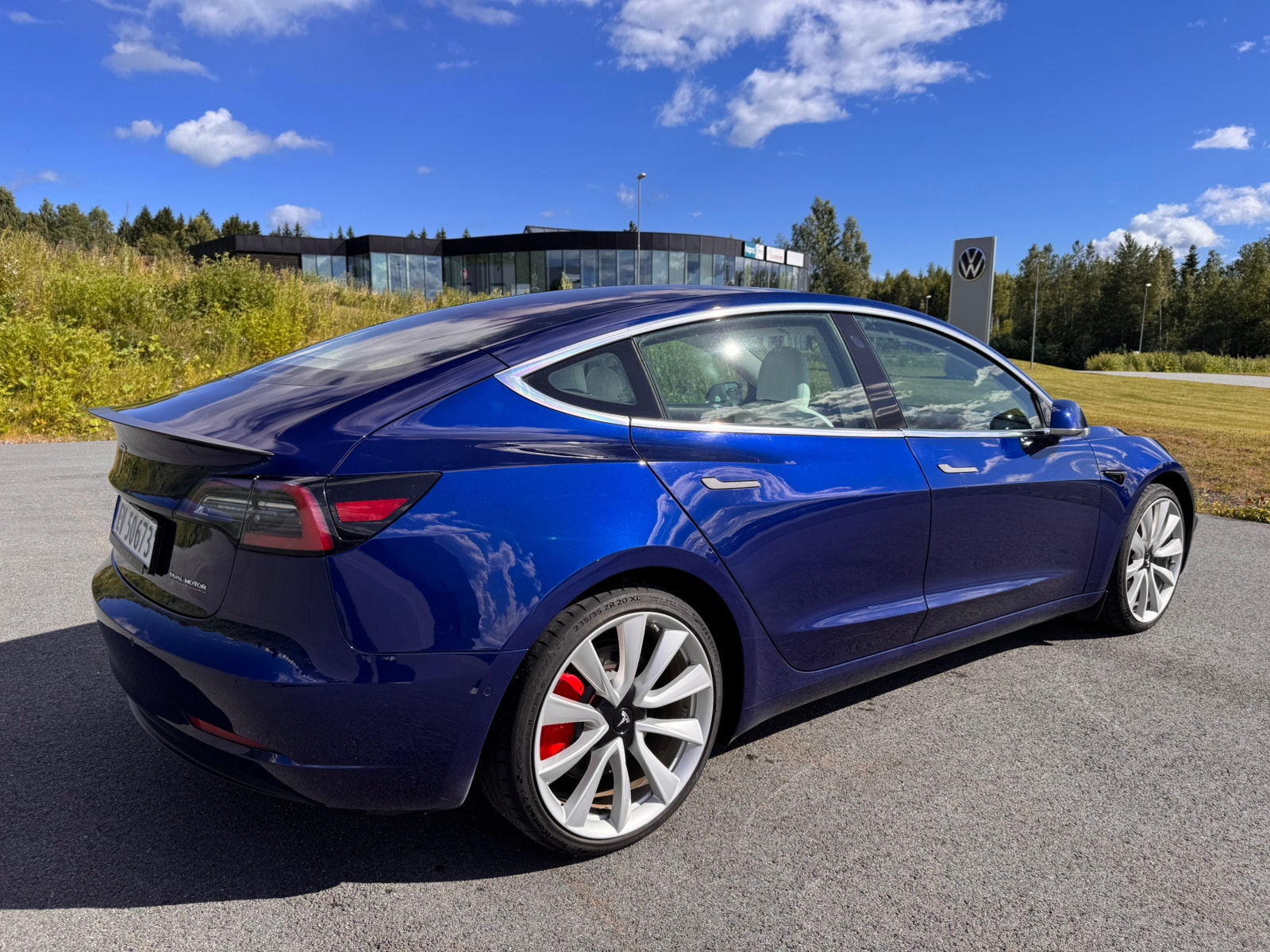 Tesla Model 3 Performance, 513hk, 2019