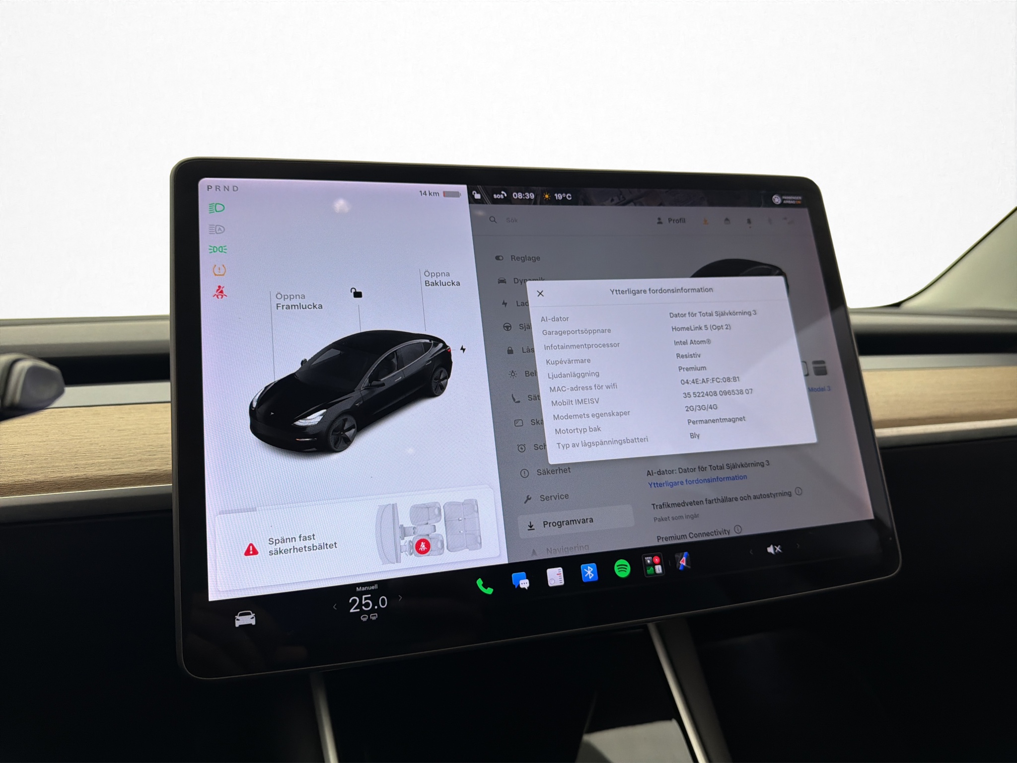 Tesla Model 3 Long Range, 287ps, 2019