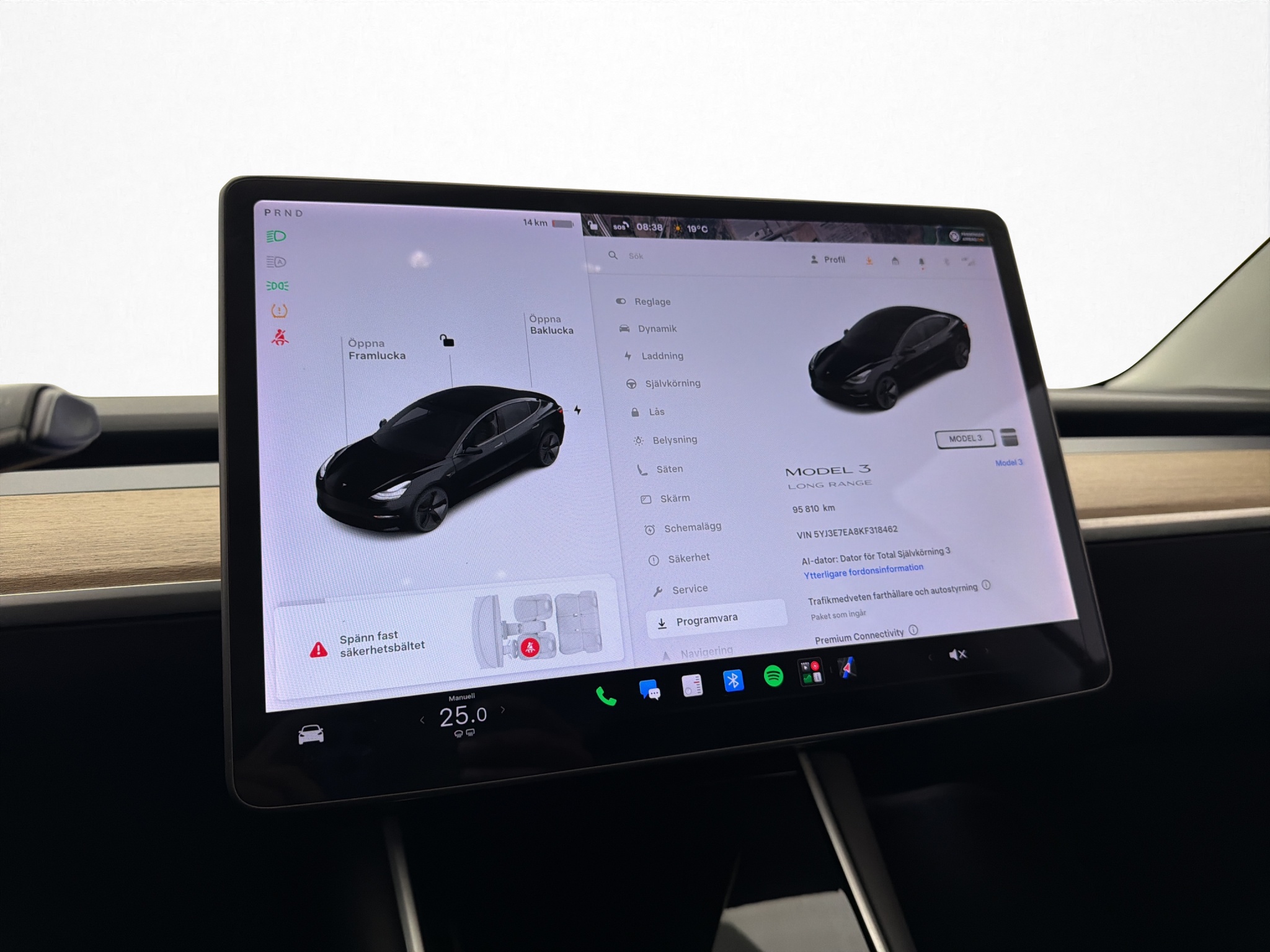 Tesla Model 3 Long Range, 287ps, 2019
