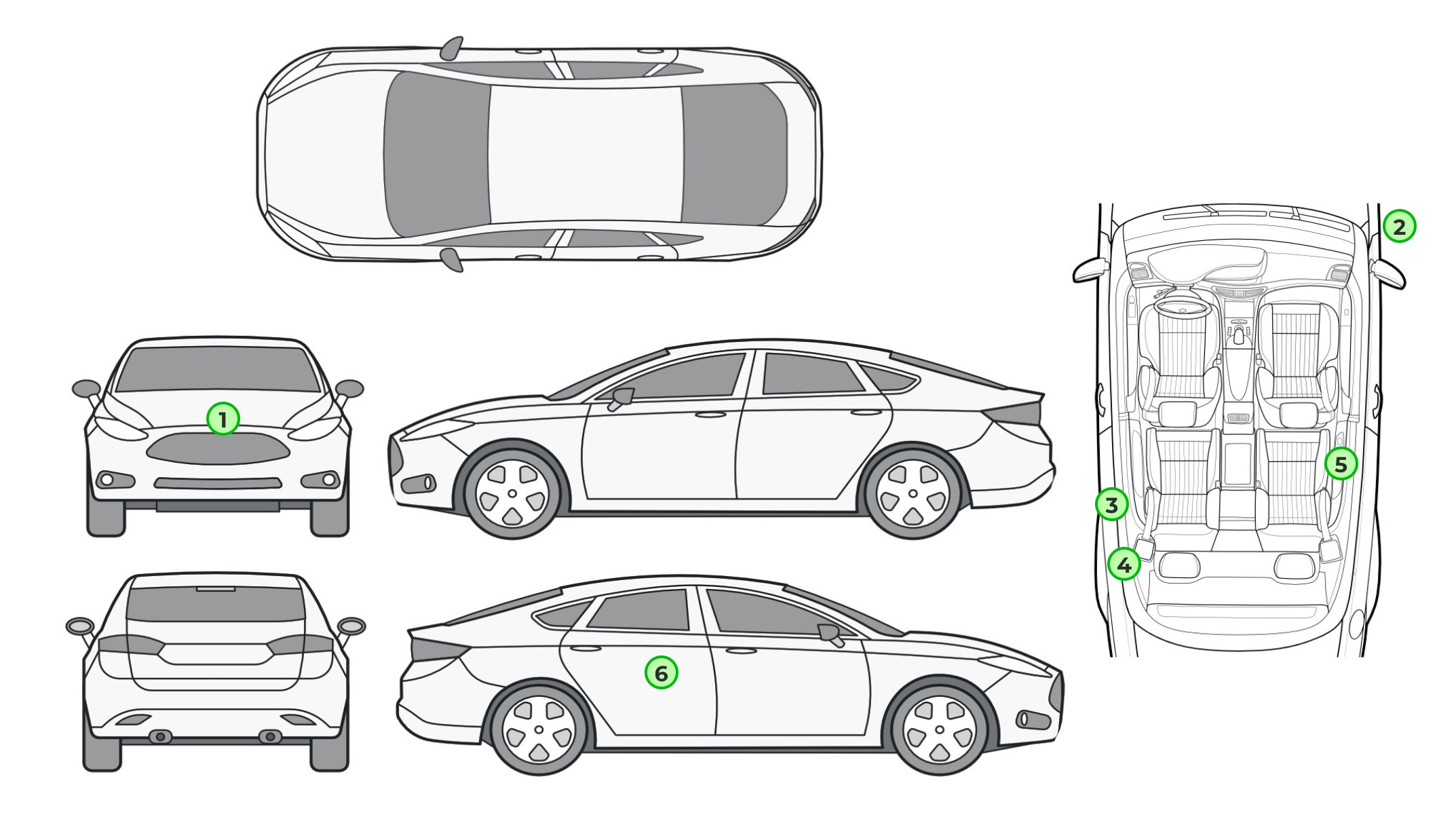 Tesla Model 3 Long Range, 287ps, 2019