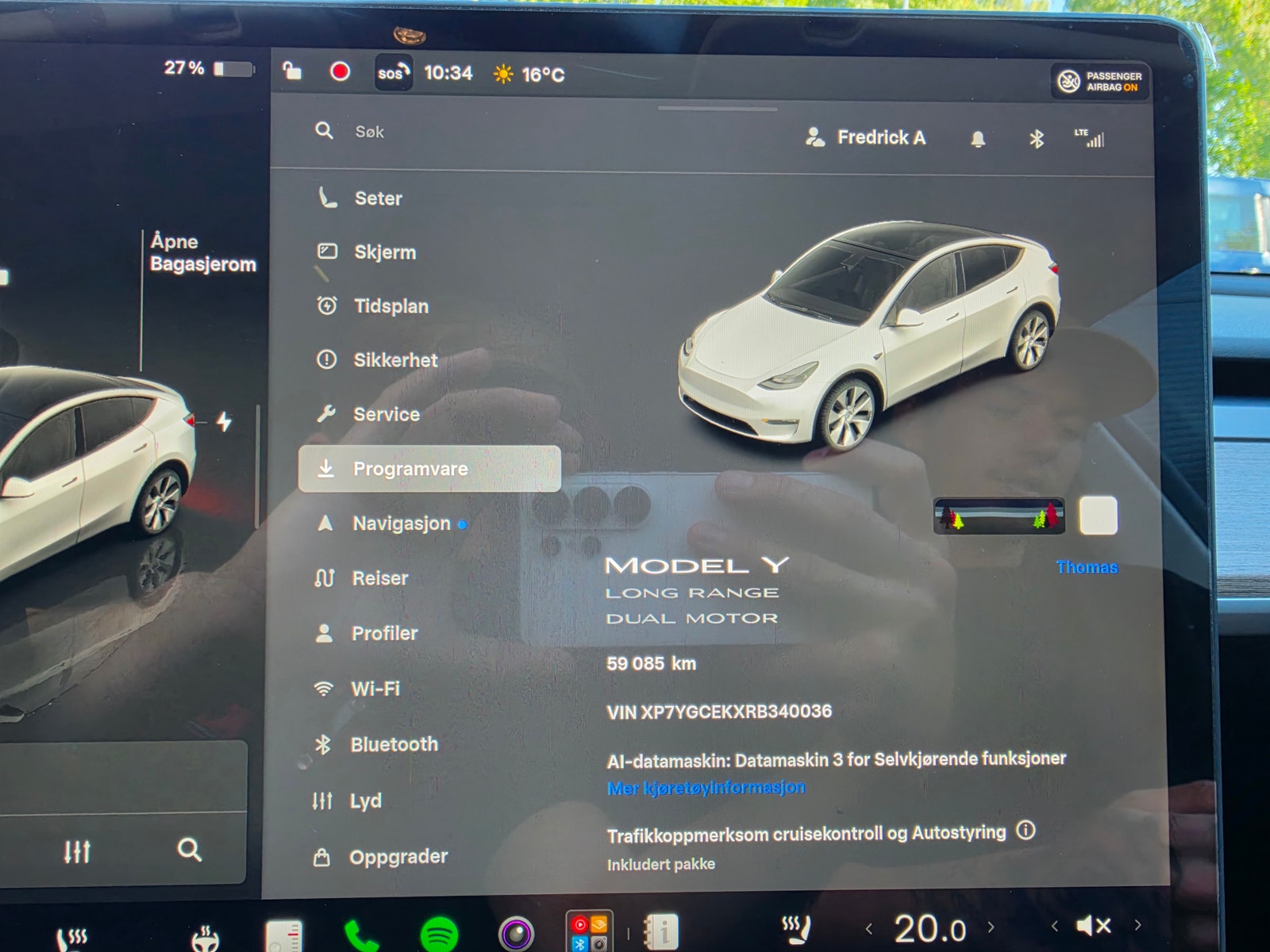 Tesla Model Y Long Range AWD, 514hp, 2024
