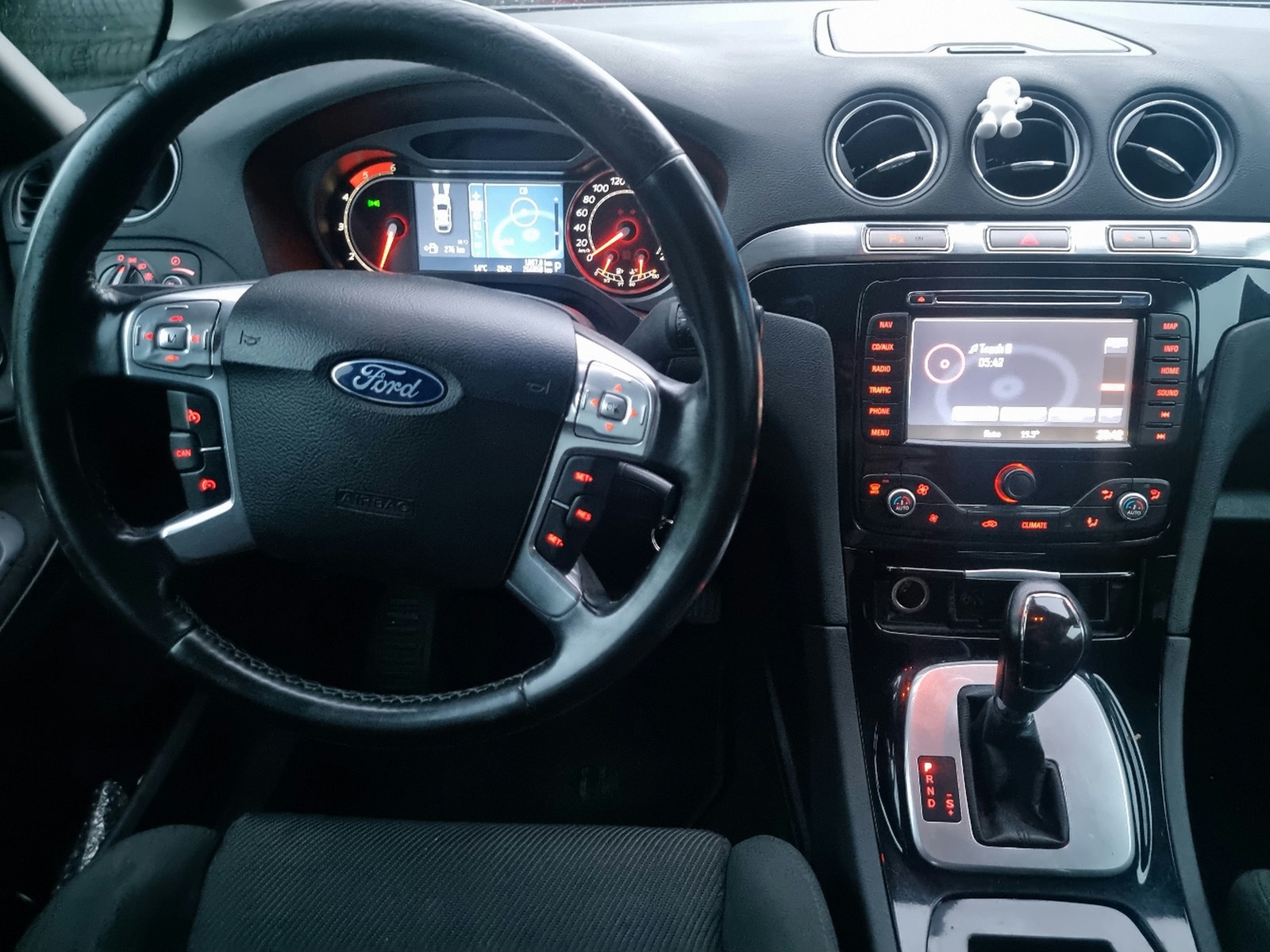 Ford Galaxy 2.0 TDCi Powershift 6, 6-trins, 140ps, 2010
