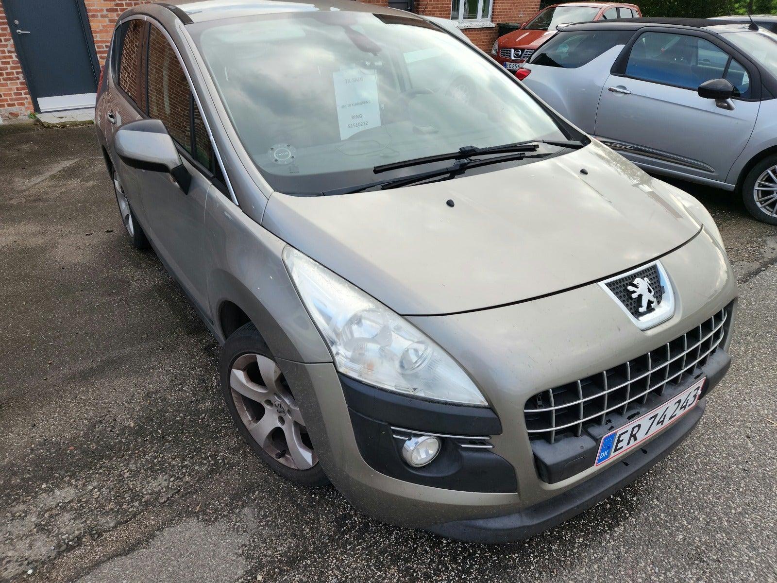 Peugeot 3008 1.6 VTi Manual, 5-trins, 120ps, 2010
