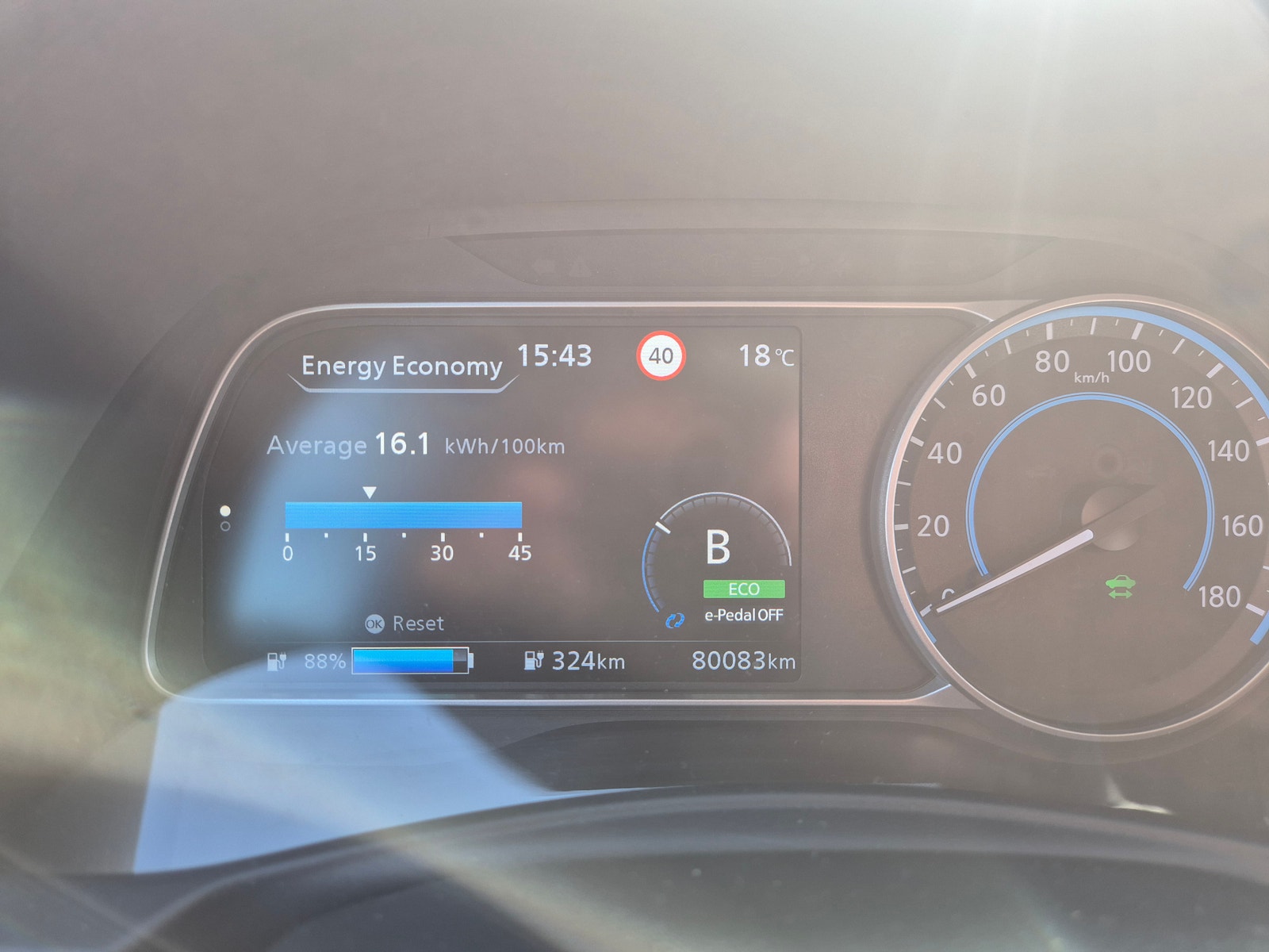 Nissan Leaf e+, 217ps, 2023