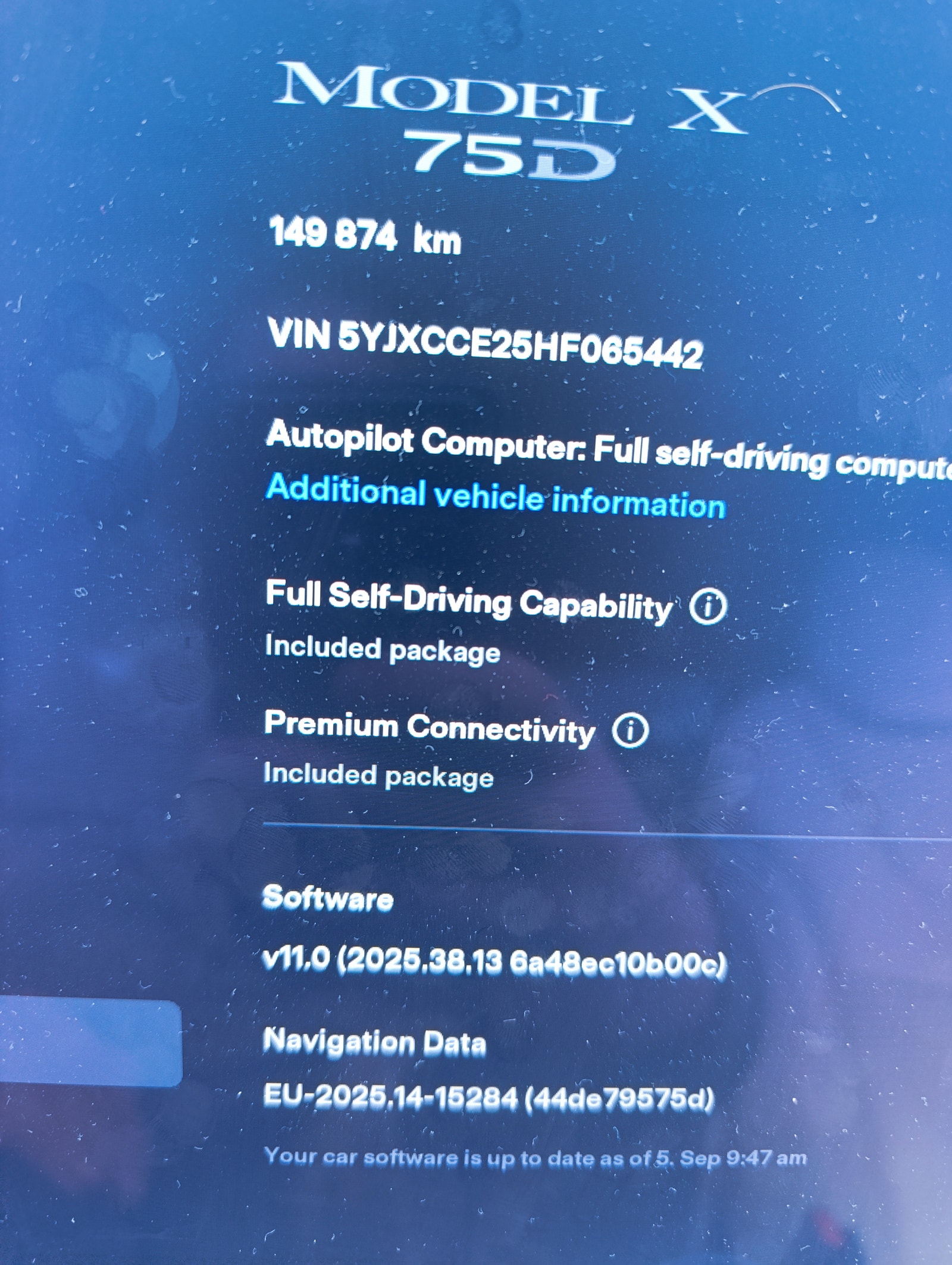 Tesla Model X 75D, 525ps, 2017