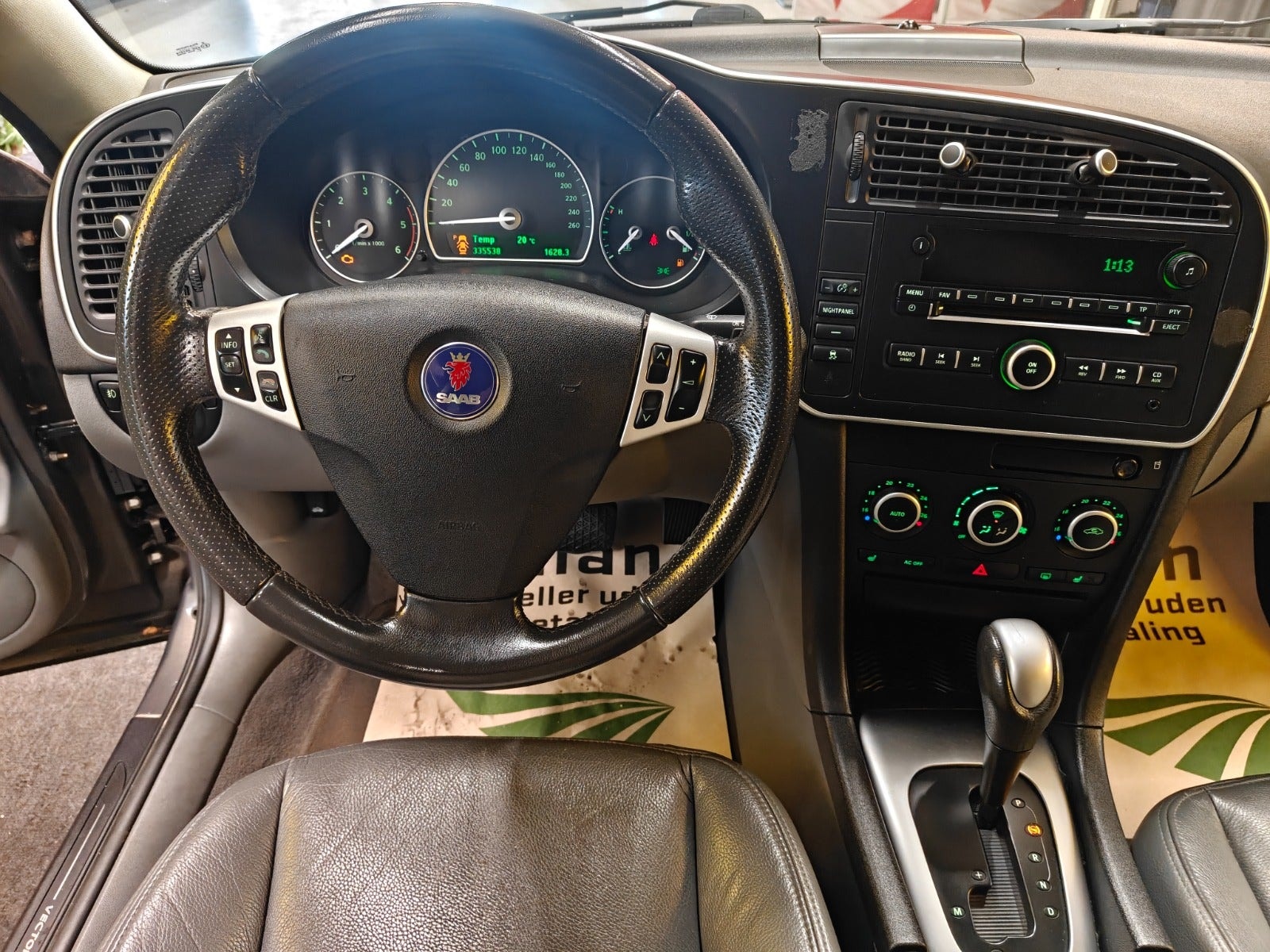 Saab 9-3 SportCombi 1.9 TiD Automatic, 6-trins, 150ps, 2007