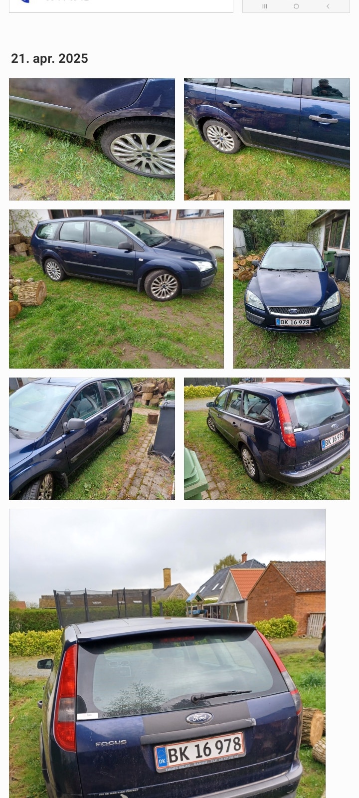 Ford Focus Combi 1.6 Manual, 5-trins, 100ps, 2005