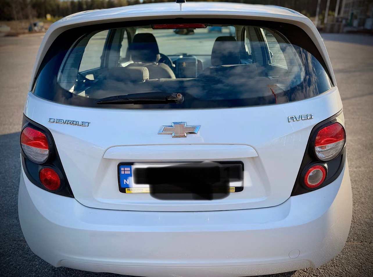 Chevrolet Aveo 1.2 Manual, 5-trins, 86ps, 2013