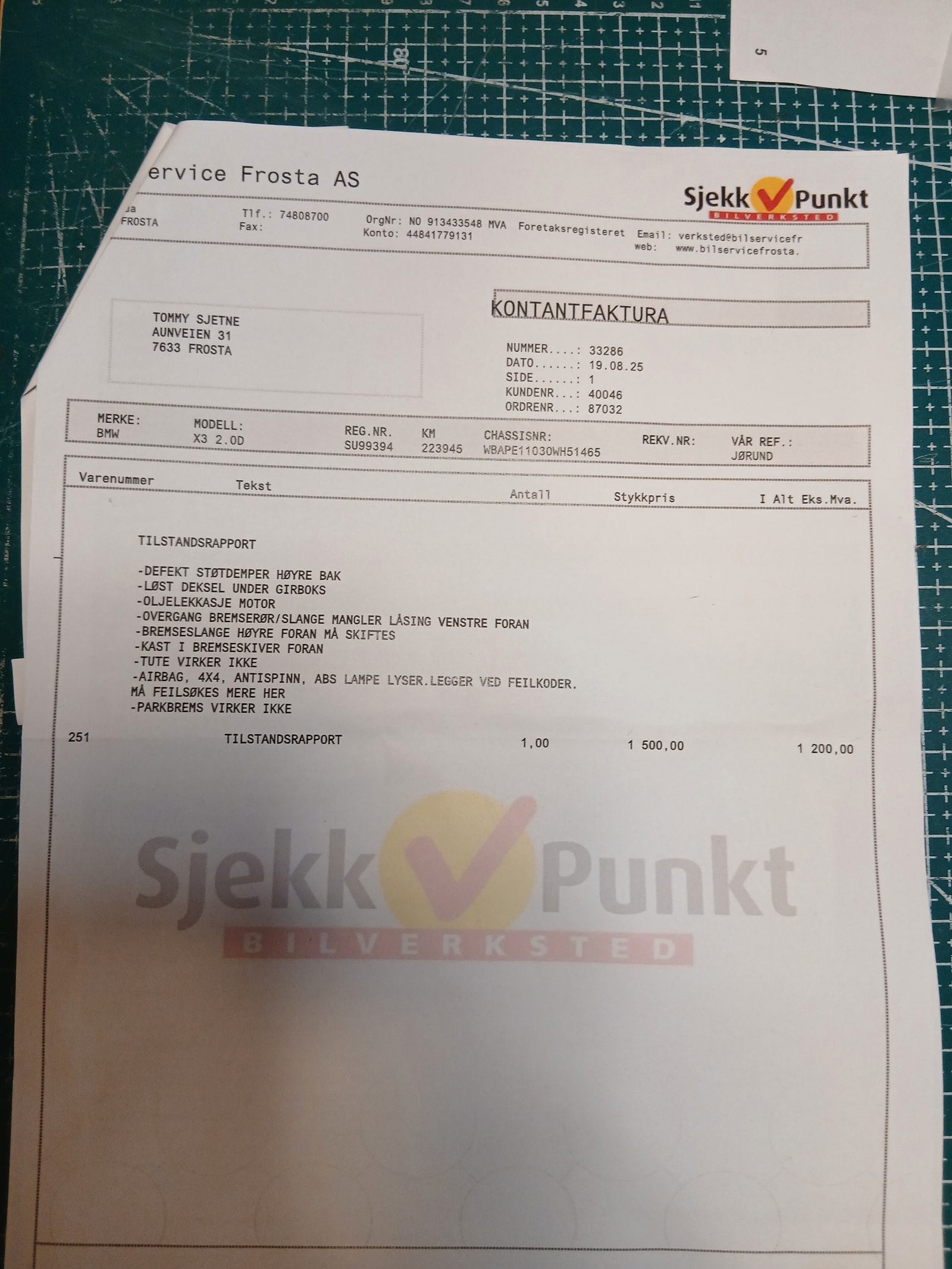 BMW X3 2.0d Automatisk, 6-trinn, 177hk, 2008