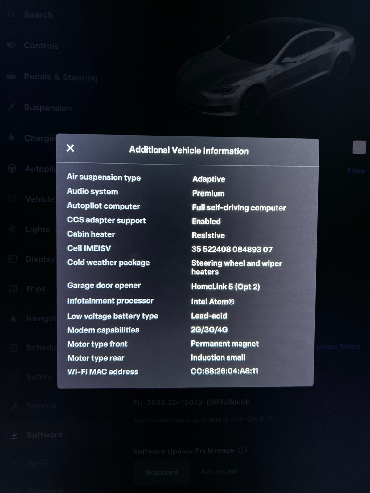 Tesla Model S Long Range AWD, 423hp, 2019