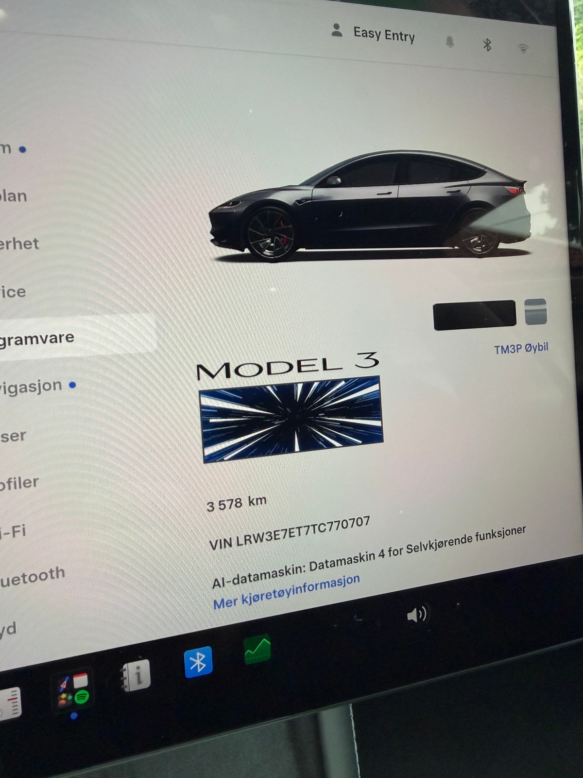 Tesla Model 3 Performance, 627hk, 2026