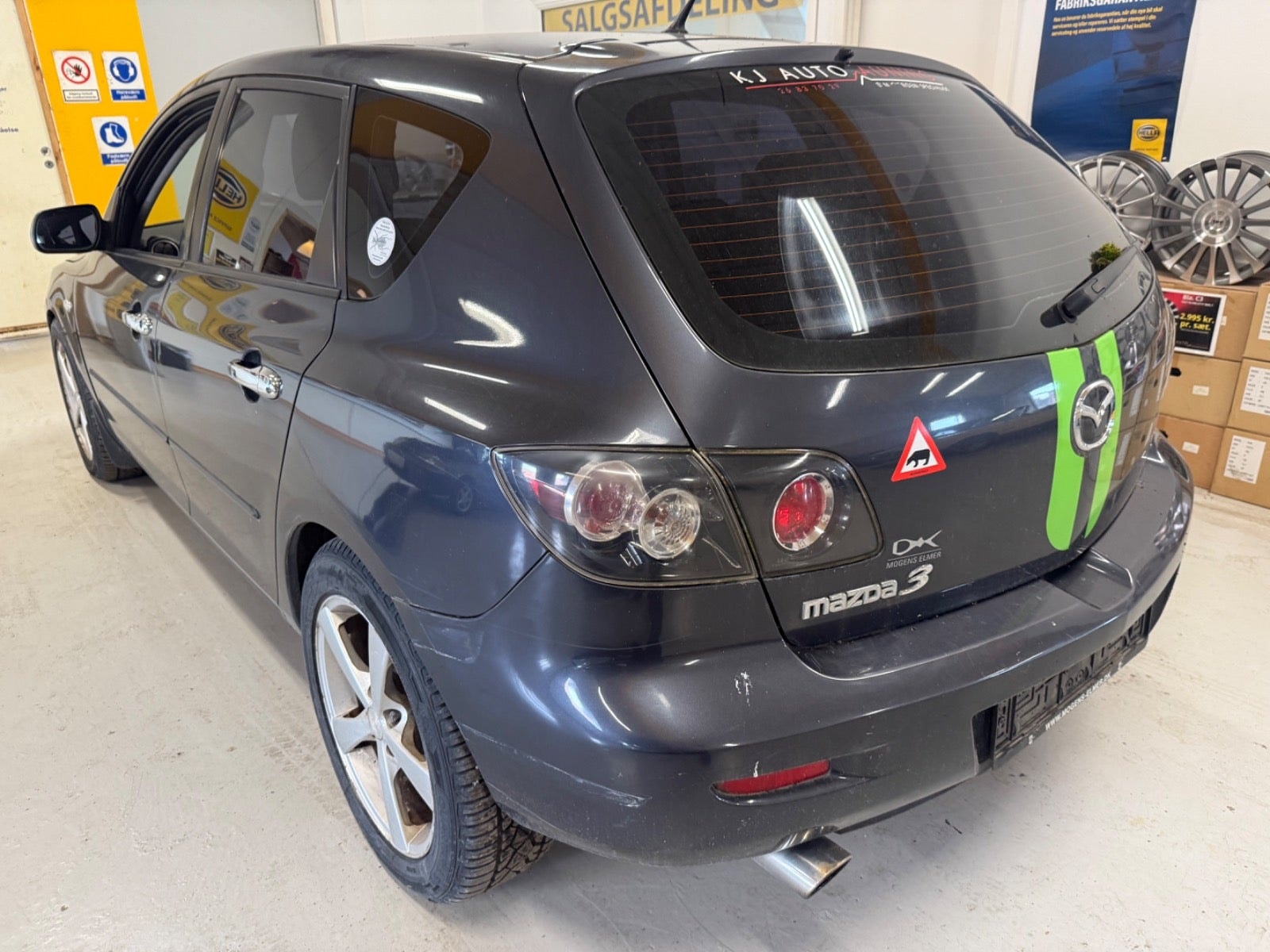 Mazda 3 Sport 1.6 MZR Automatic, 4-trins, 105ps, 2007