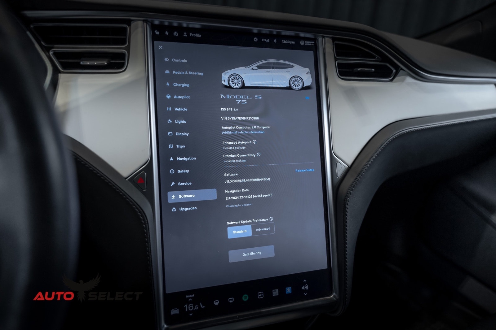 Tesla Model S 75, 320ps, 2017