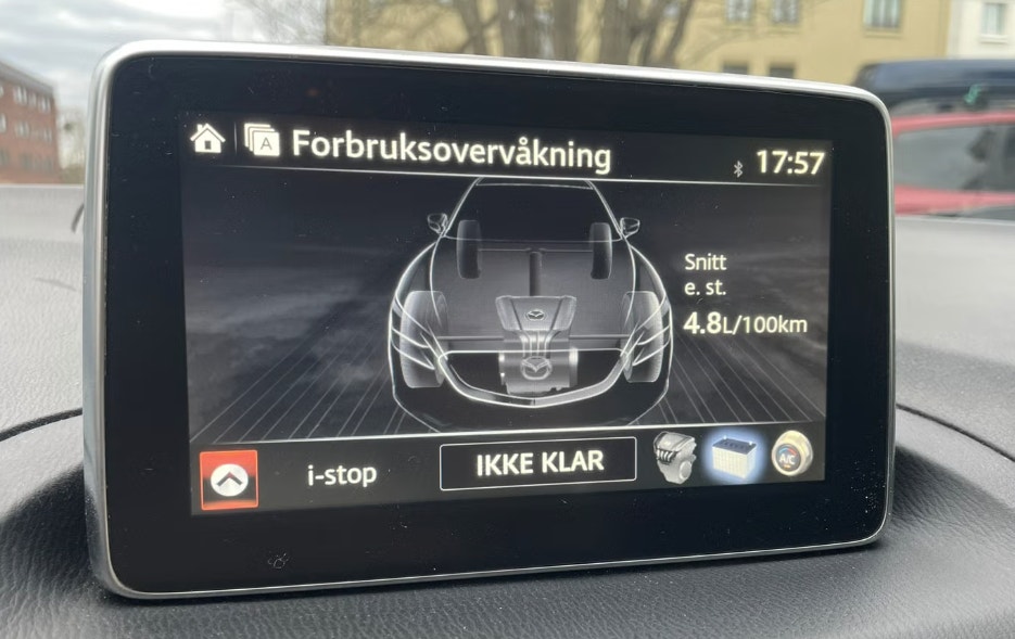 Mazda 3 Sport 2.2 SKYACTIV-D Automatic, 6-trins, 150ps, 2016