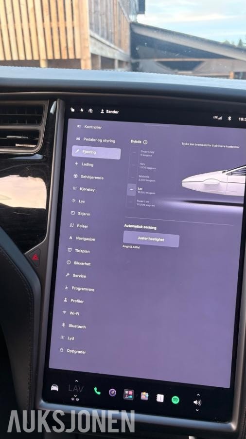Tesla Model X 75D, 525hp, 2019