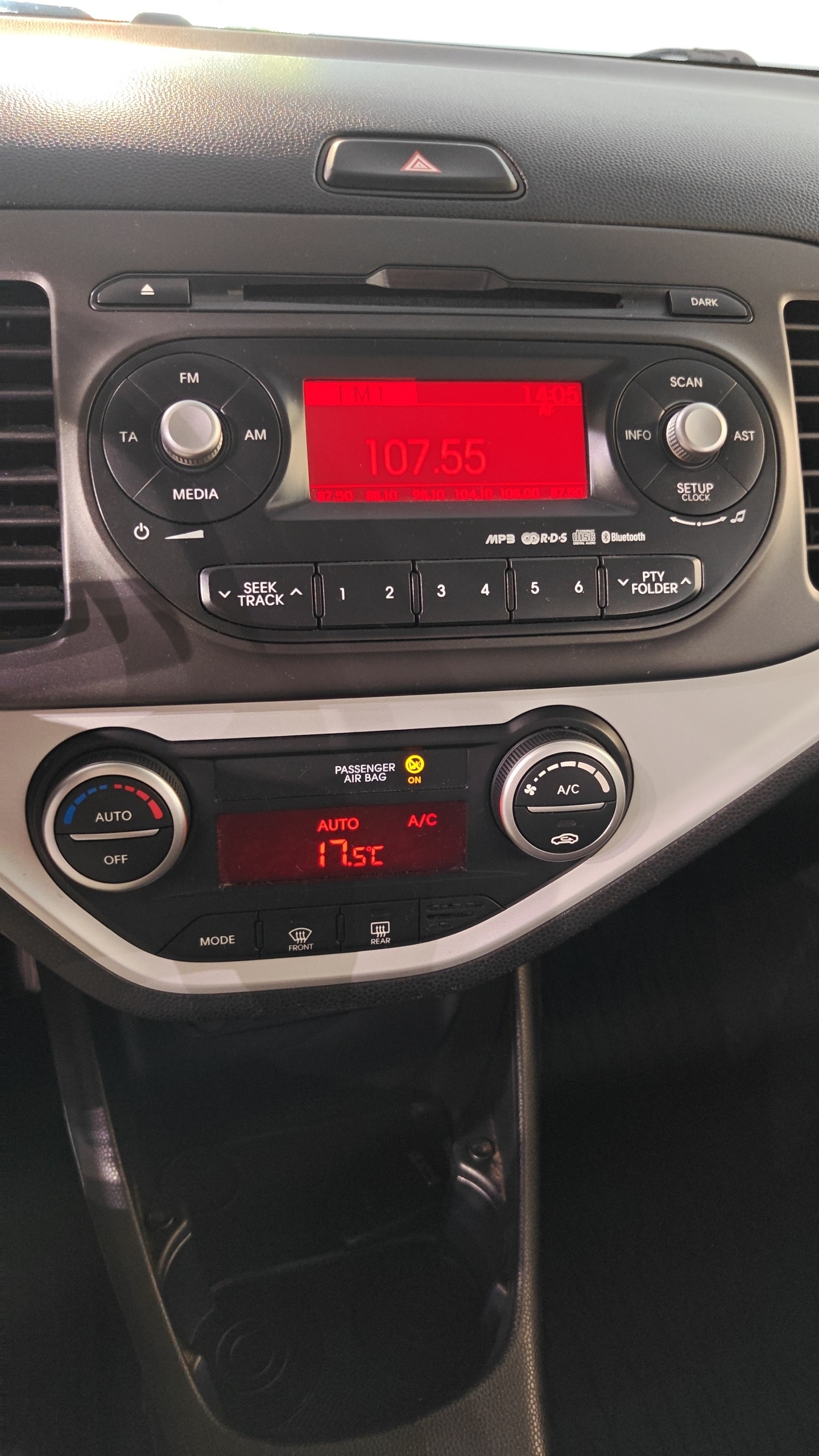 Kia Picanto 5-door 1.2 CVVT Automatic, 86hp, 2012