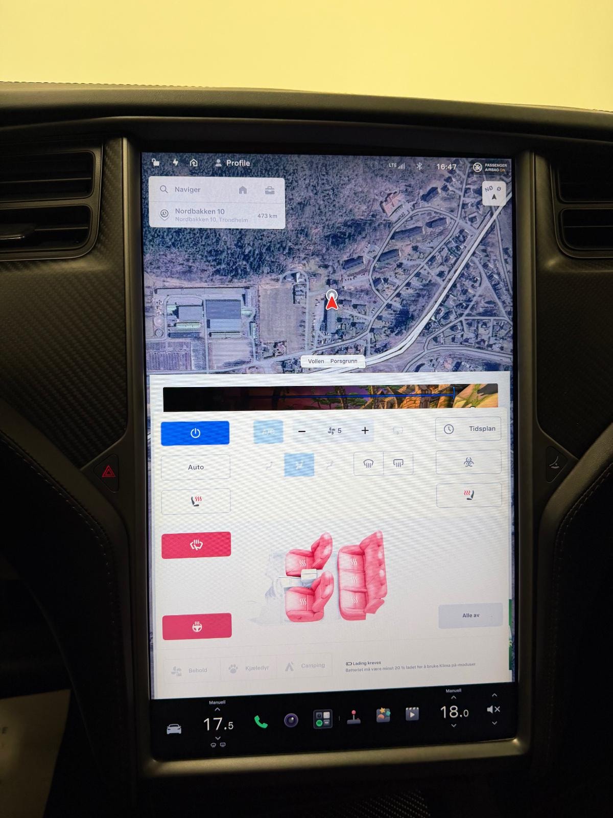 Tesla Model S 100D, 525ps, 2018
